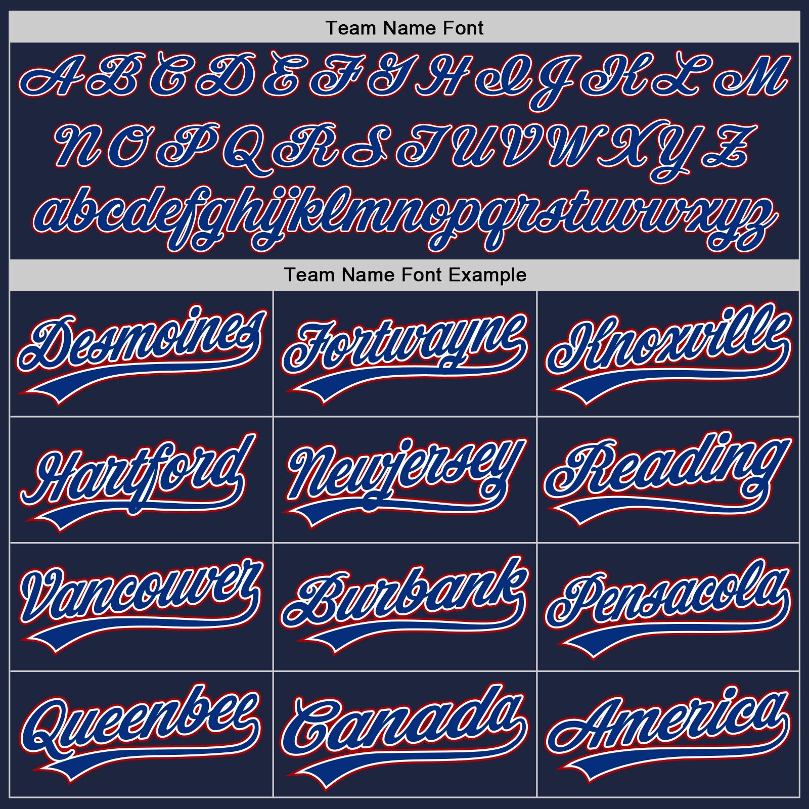 Custom Navy Royal-Red Authentic Baseball Jersey view 4