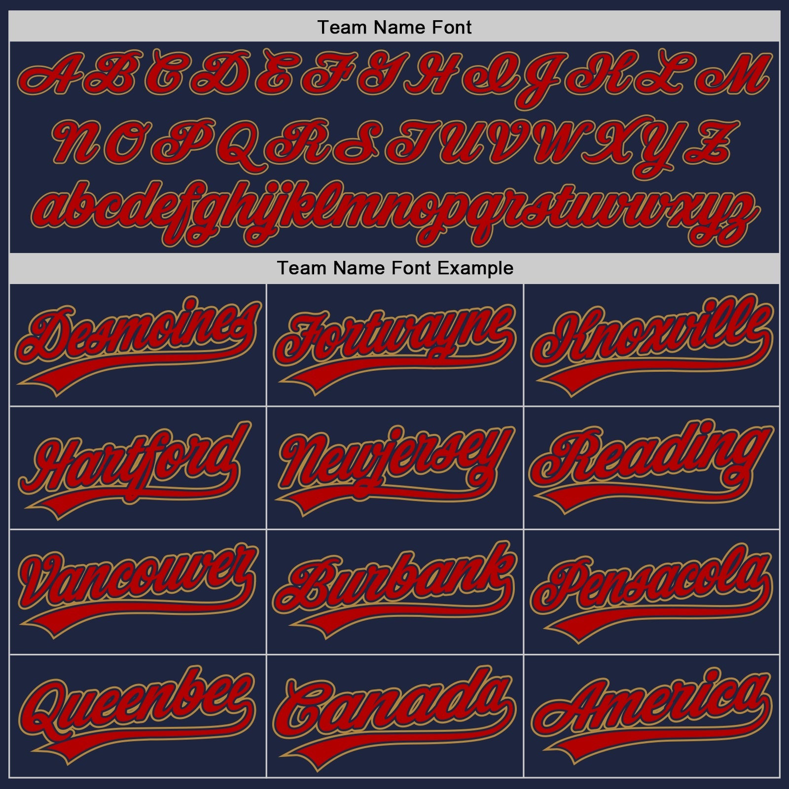 Custom Navy Red-Old Gold Authentic Baseball Jersey view 4