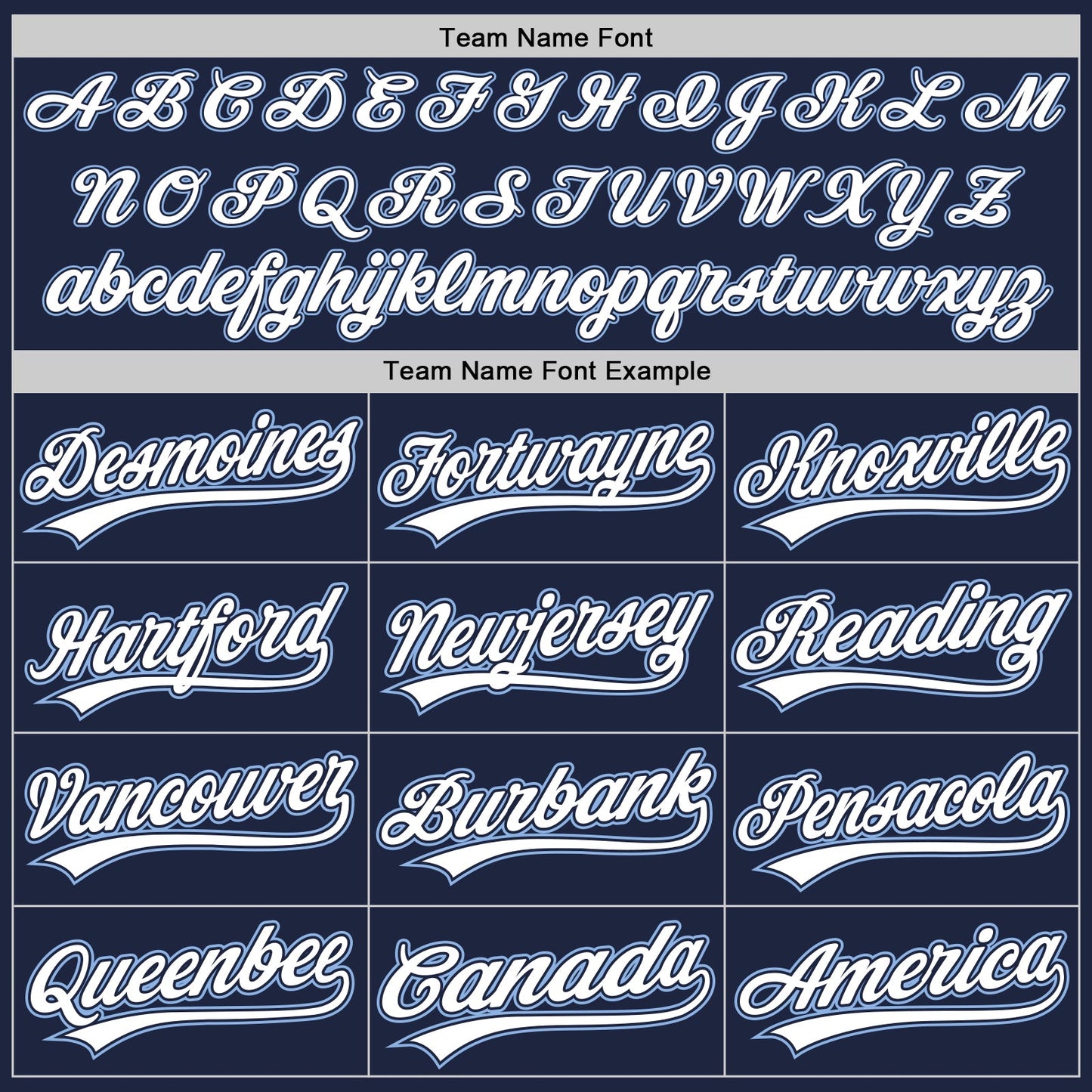 Custom Navy White-Light Blue Authentic Baseball Jersey view 4