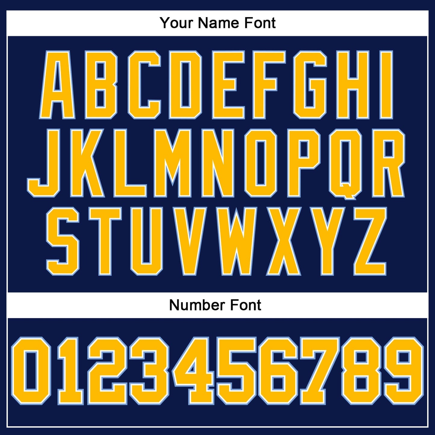 Custom Navy Gold-Light Blue Authentic Throwback Basketball Jersey view 4