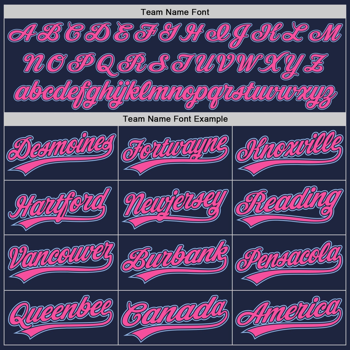Custom Navy Light Blue-Pink Authentic Baseball Jersey view 4