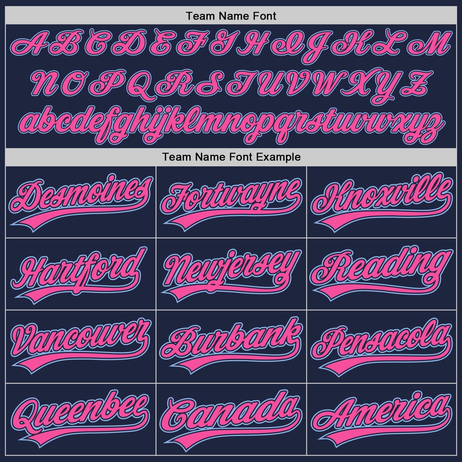 Custom Navy Light Blue-Pink Authentic Baseball Jersey view 4