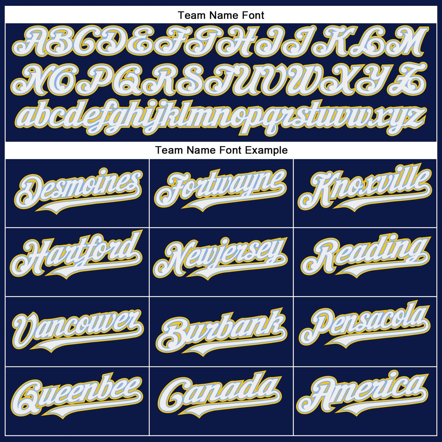 Custom Navy White Yellow-Light Blue Authentic Baseball Jersey view 4