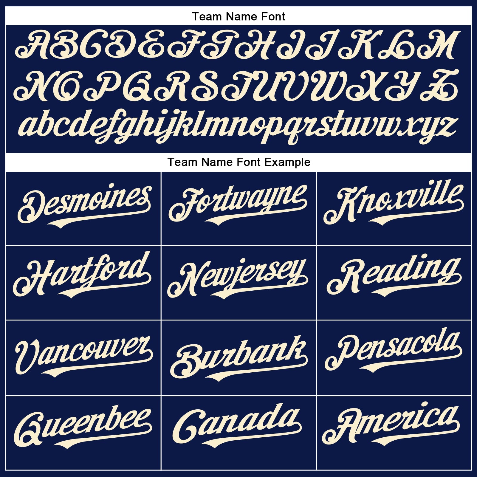 Custom Navy Cream Authentic Baseball Jersey view 4