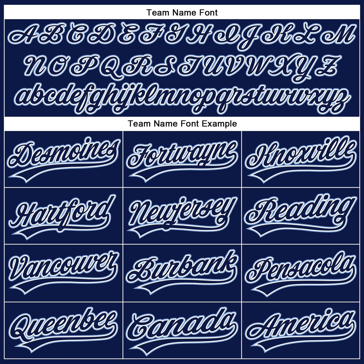 Custom Navy White Pinstripe Light Blue Authentic Baseball Jersey view 4