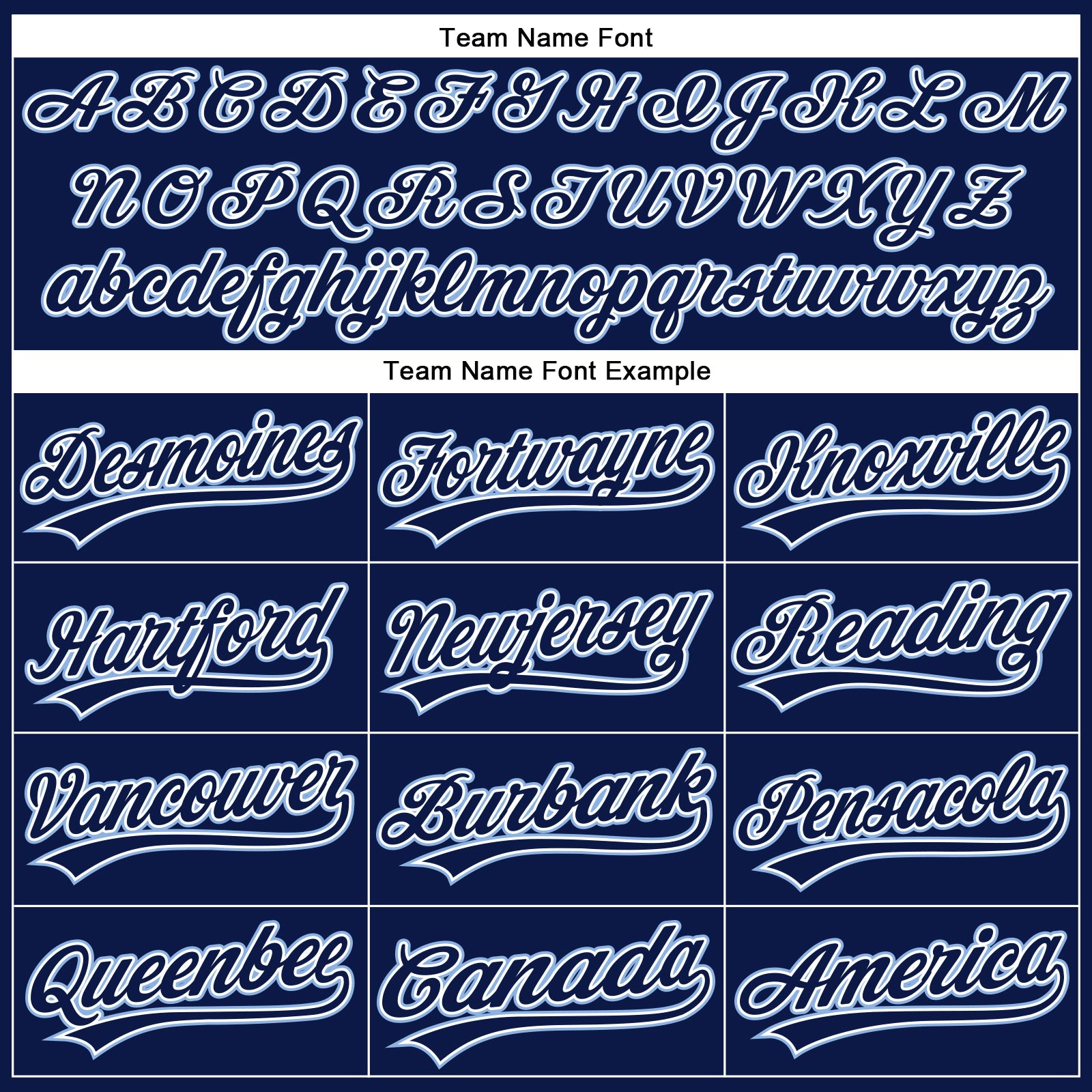Custom Navy White Pinstripe Light Blue Authentic Baseball Jersey view 4