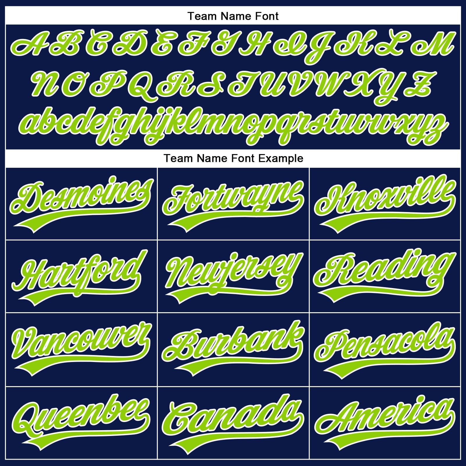 Custom Navy White Pinstripe Neon Green Authentic Baseball Jersey view 4