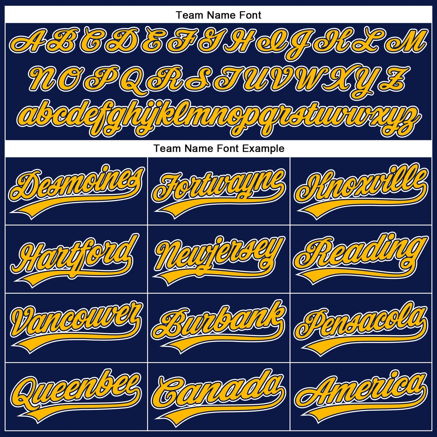 Custom Navy White Pinstripe Gold Authentic Baseball Jersey view 4