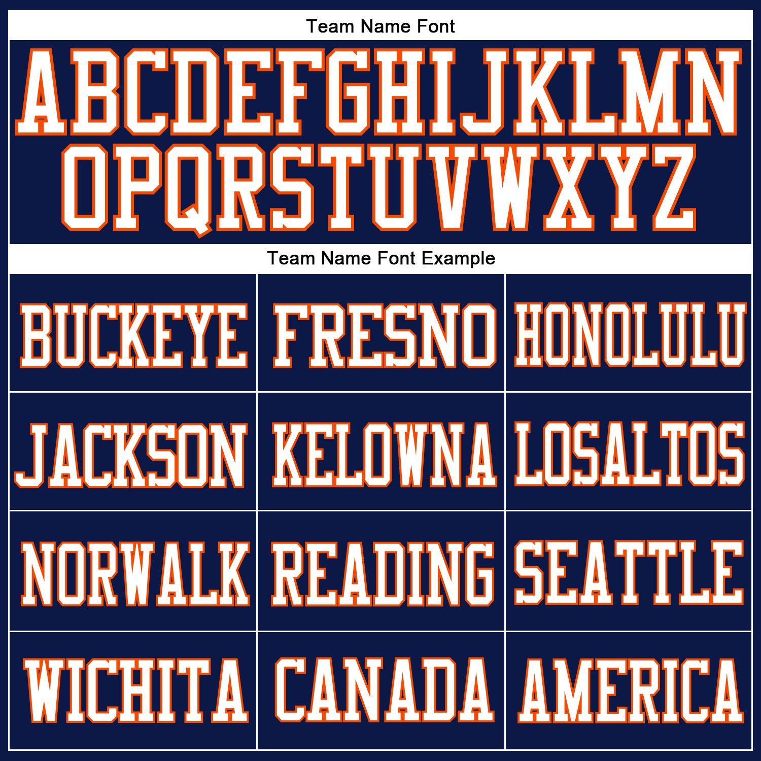 Custom Navy White-Orange Mesh Authentic Football Jersey view 3