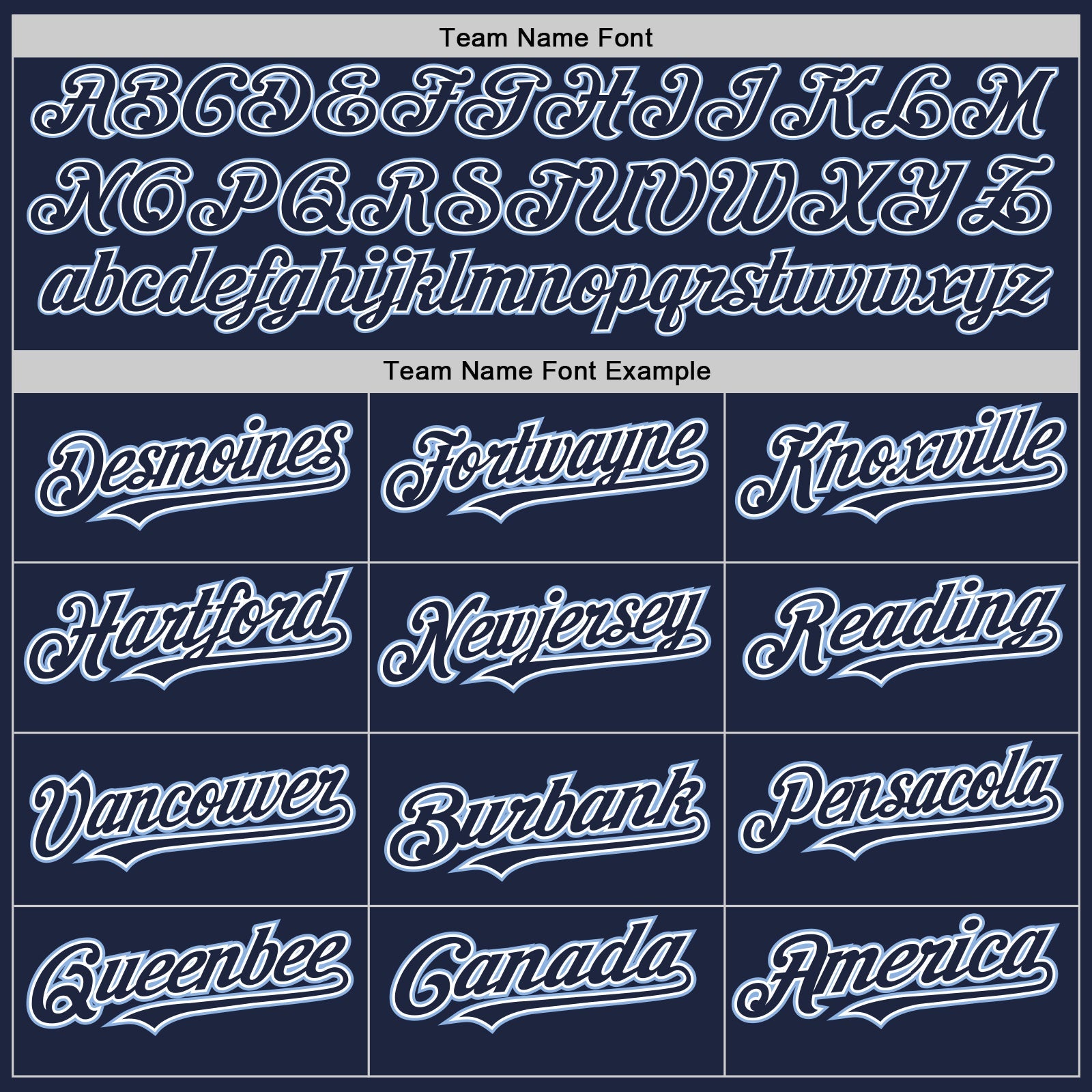 Custom Navy White-Light Blue Authentic Baseball Jersey view 4