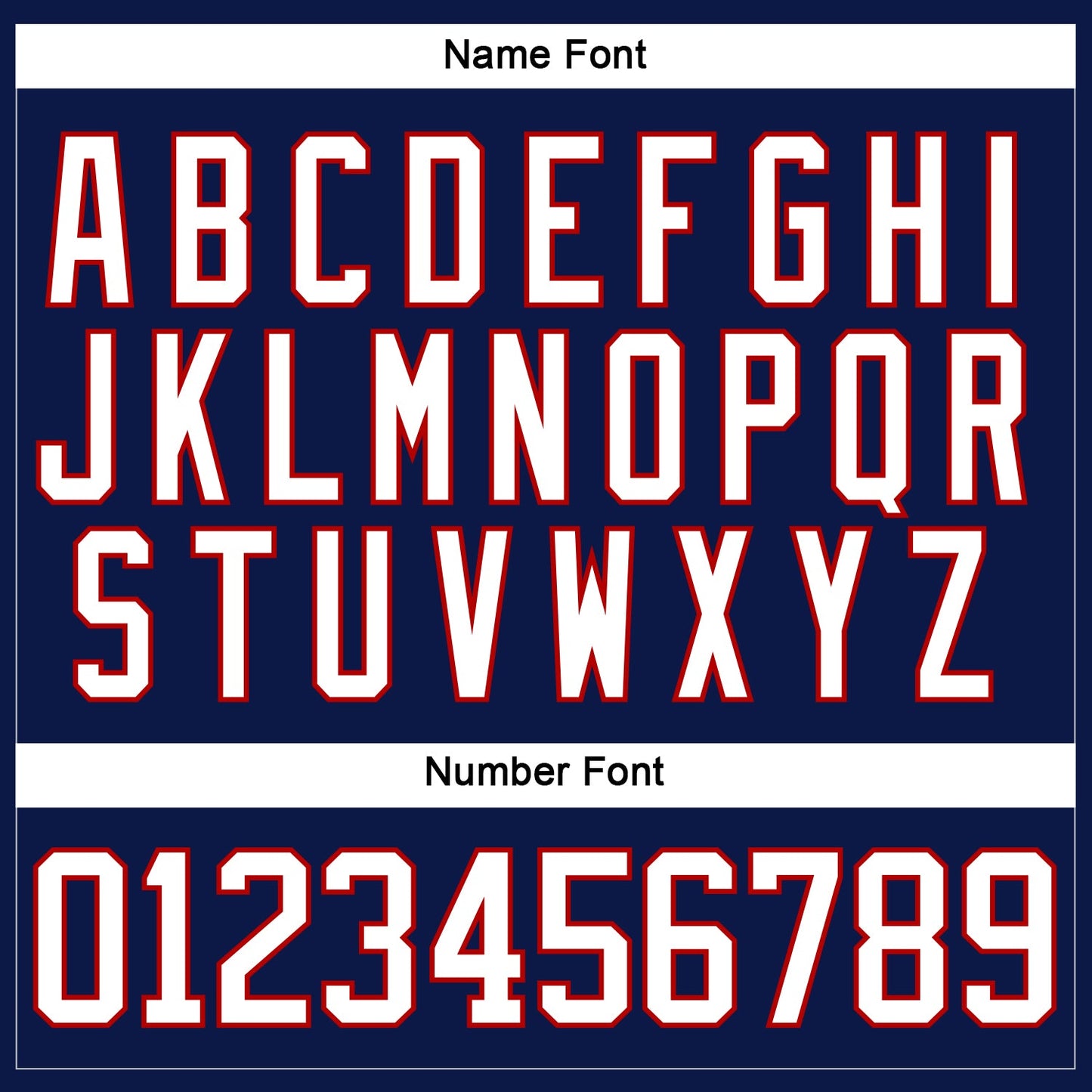 Custom Navy White-Red Hockey Lace Neck Jersey view 5
