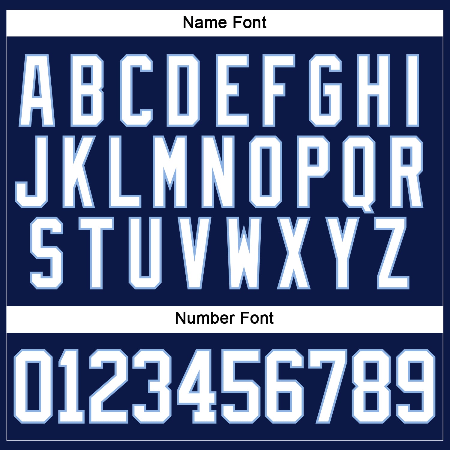 Custom Navy White-Light Blue Hockey Lace Neck Jersey view 5