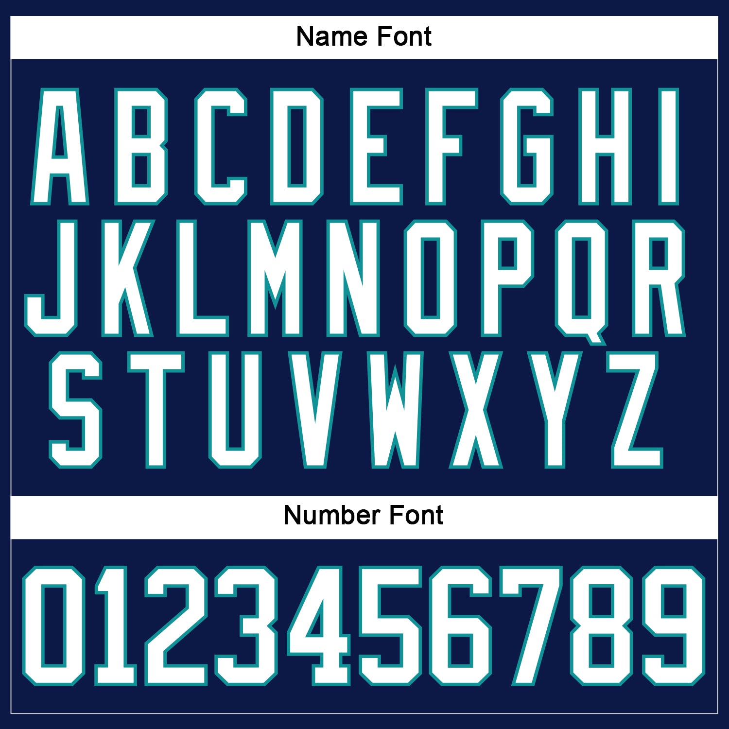 Custom Navy White-Teal Hockey Lace Neck Jersey view 5