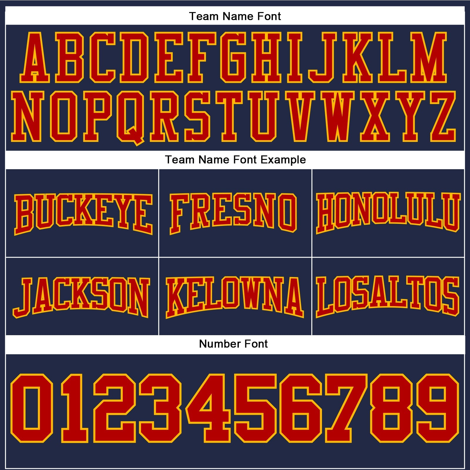 Custom Stitched Navy Red-Gold Football Pullover Sweatshirt Hoodie view 3