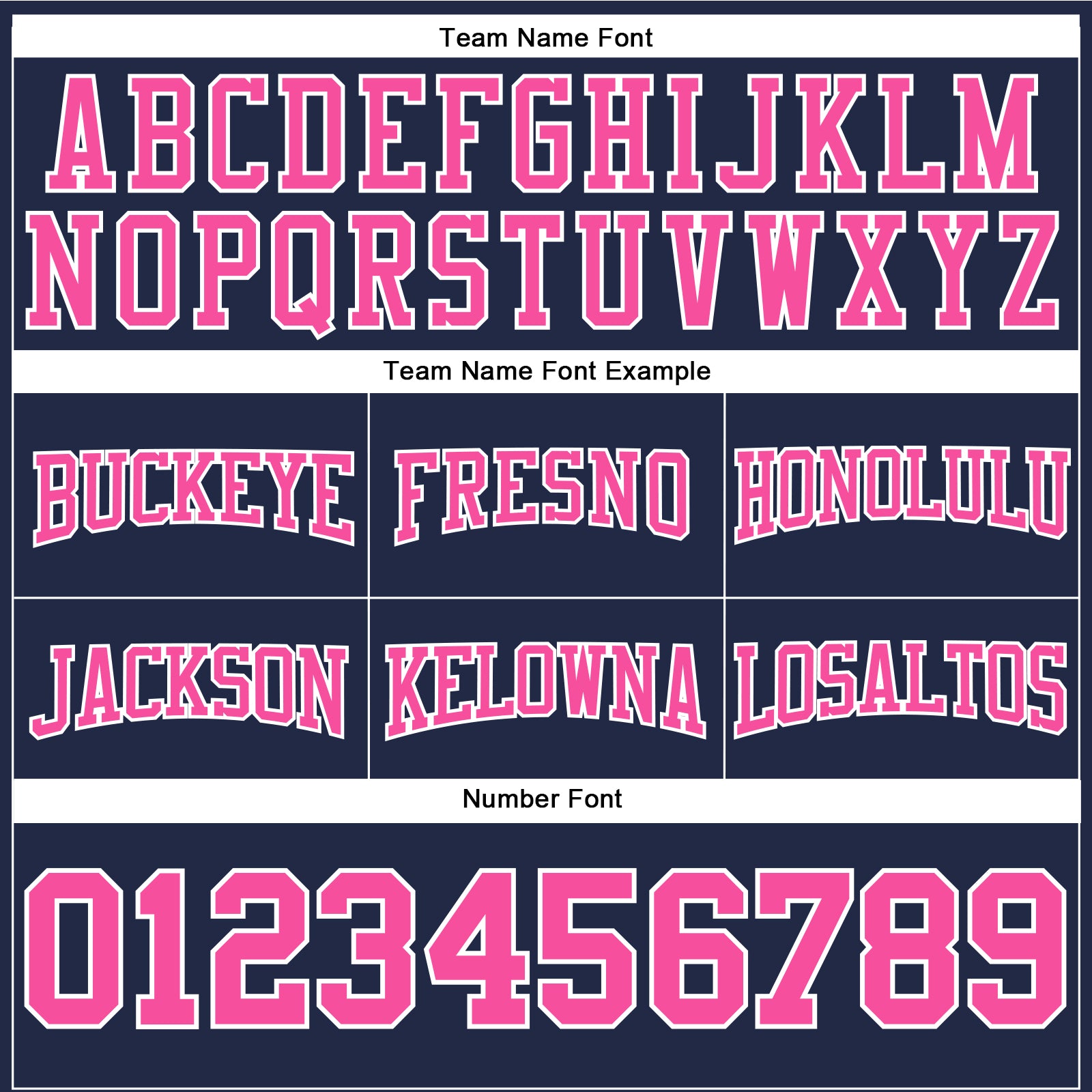 Custom Stitched Navy Pink-White Football Pullover Sweatshirt Hoodie view 3