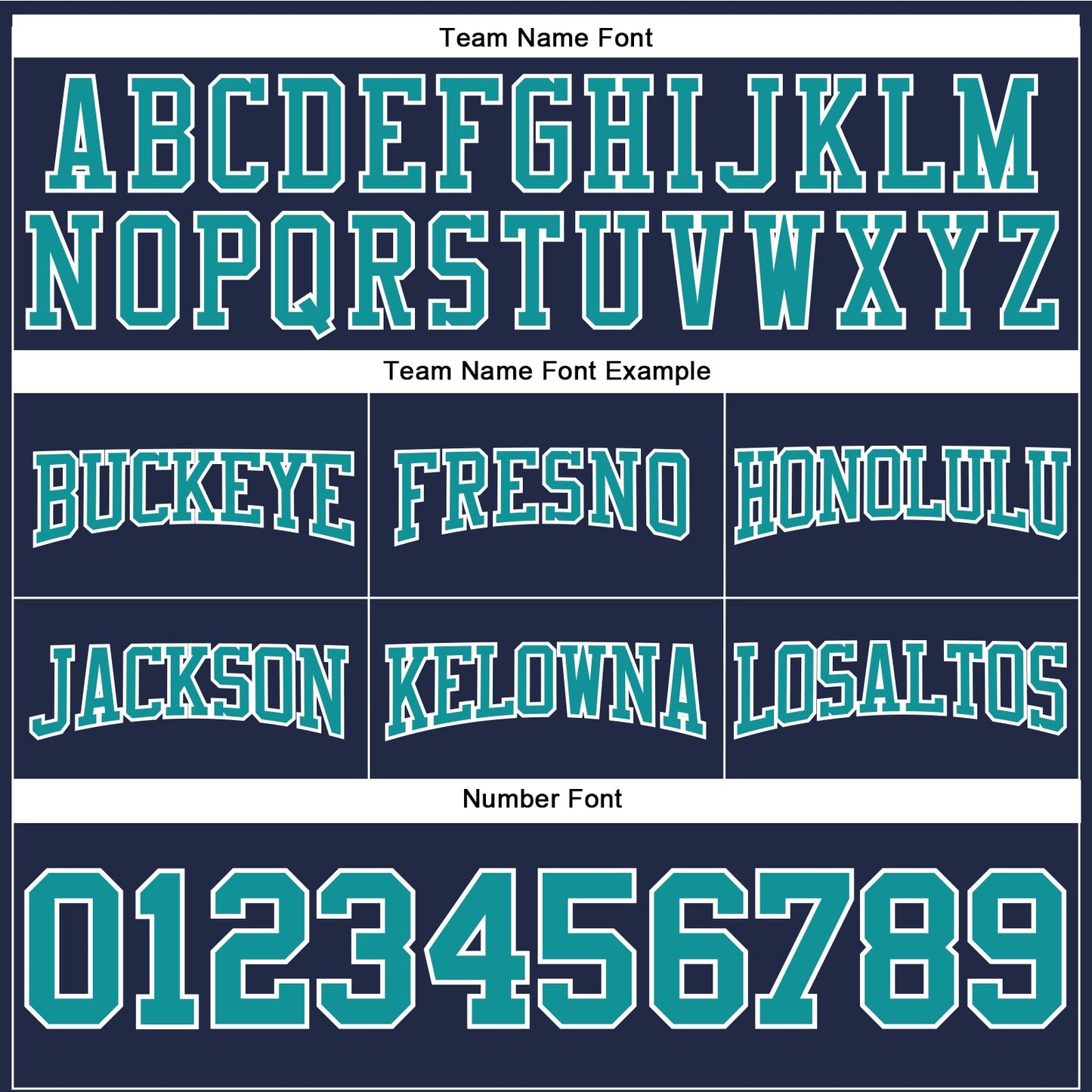 Custom Stitched Navy Teal-White Football Pullover Sweatshirt Hoodie view 3