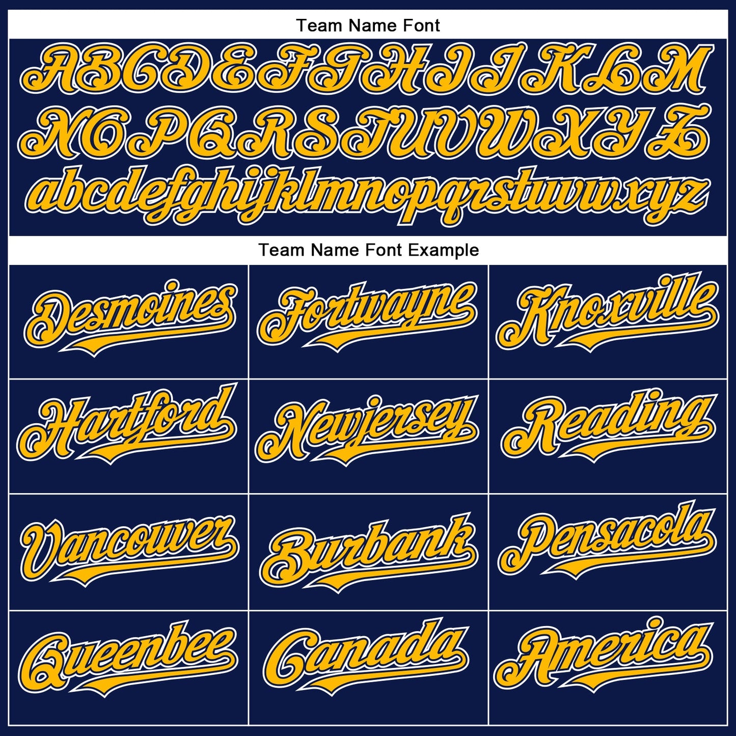 Custom Navy Gold-White Authentic Baseball Jersey view 4