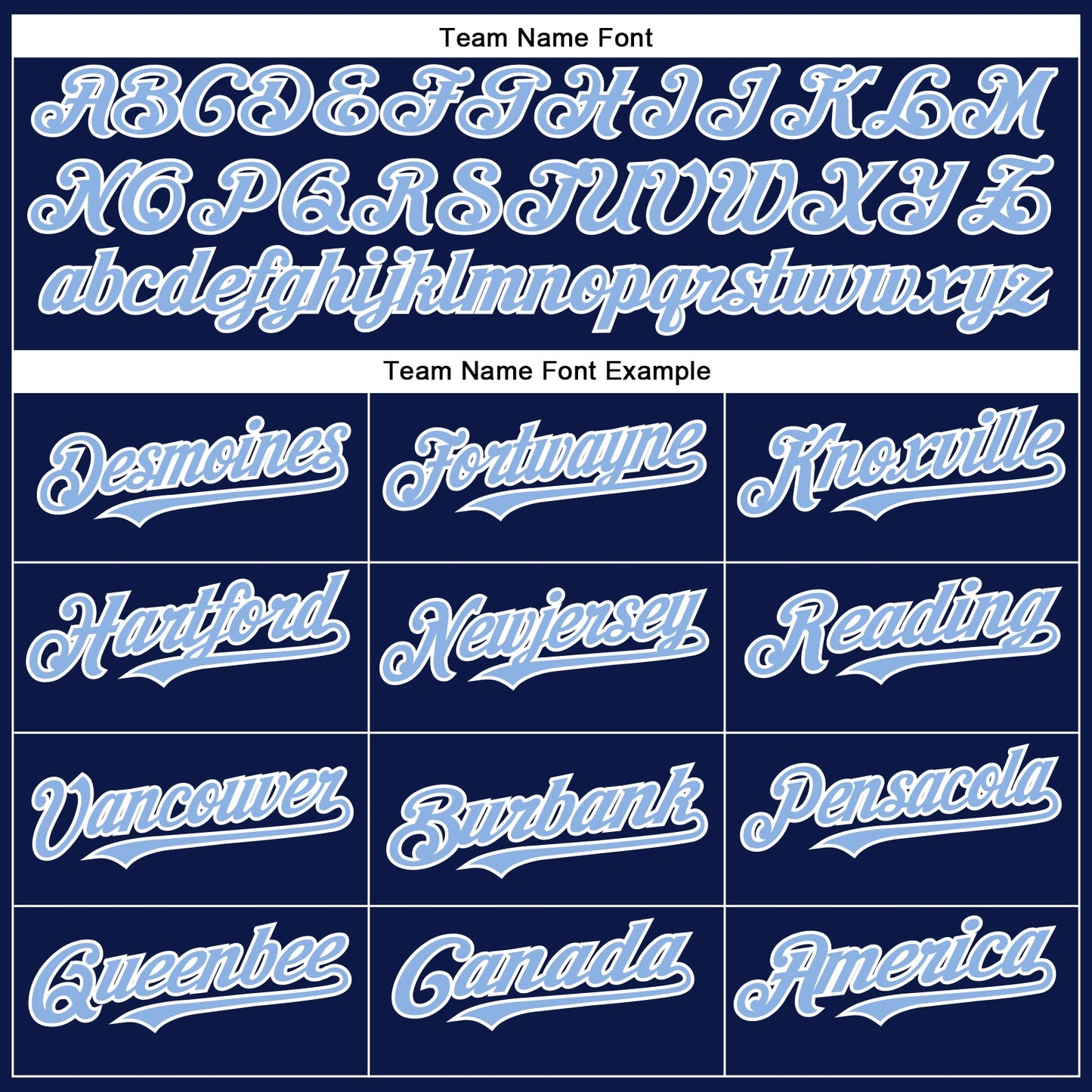 Custom Navy Light Blue-White Authentic Baseball Jersey view 4