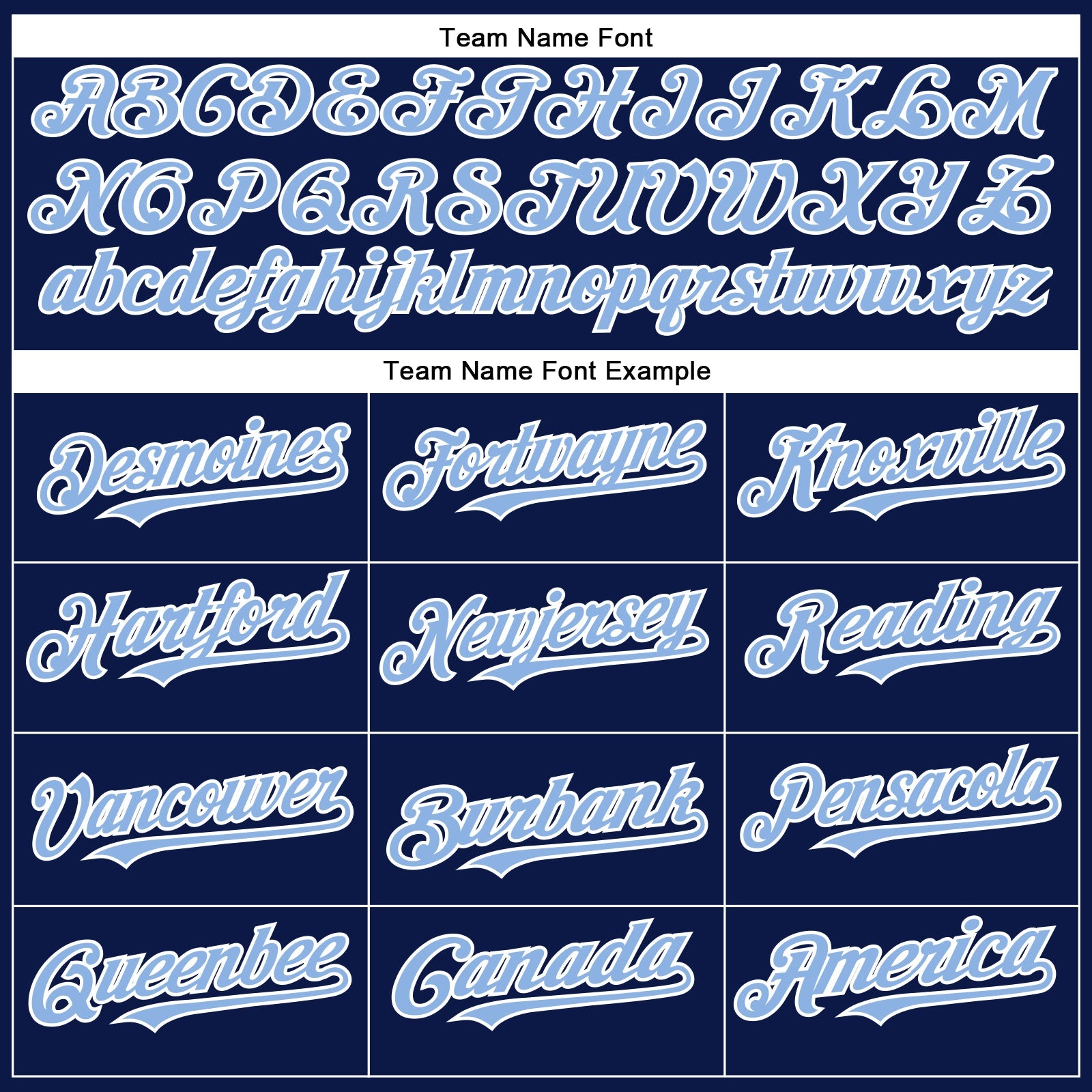 Custom Navy Light Blue-White Authentic Baseball Jersey view 4