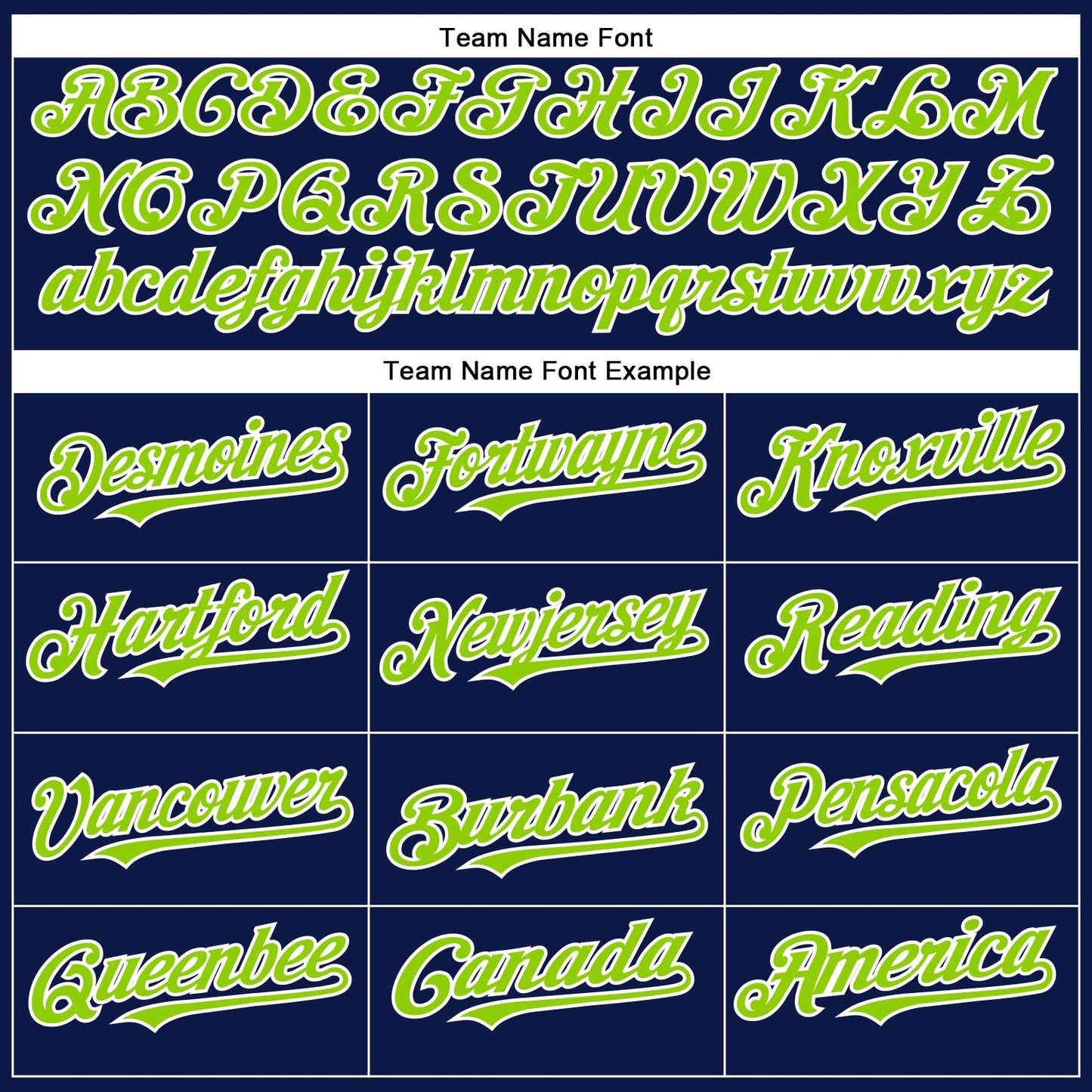 Custom Navy Neon Green-White Authentic Baseball Jersey view 4