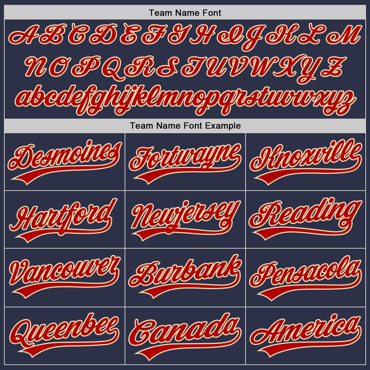 Custom Navy Red-Cream Authentic Throwback Baseball Jersey view 4
