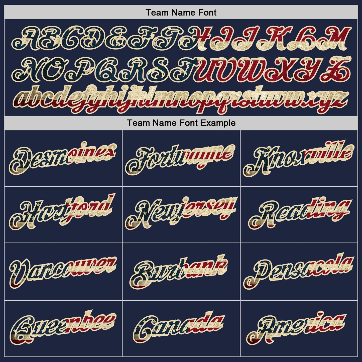 Custom Navy Vintage USA Flag Cream-Red Authentic Throwback Basketball Jersey view 5