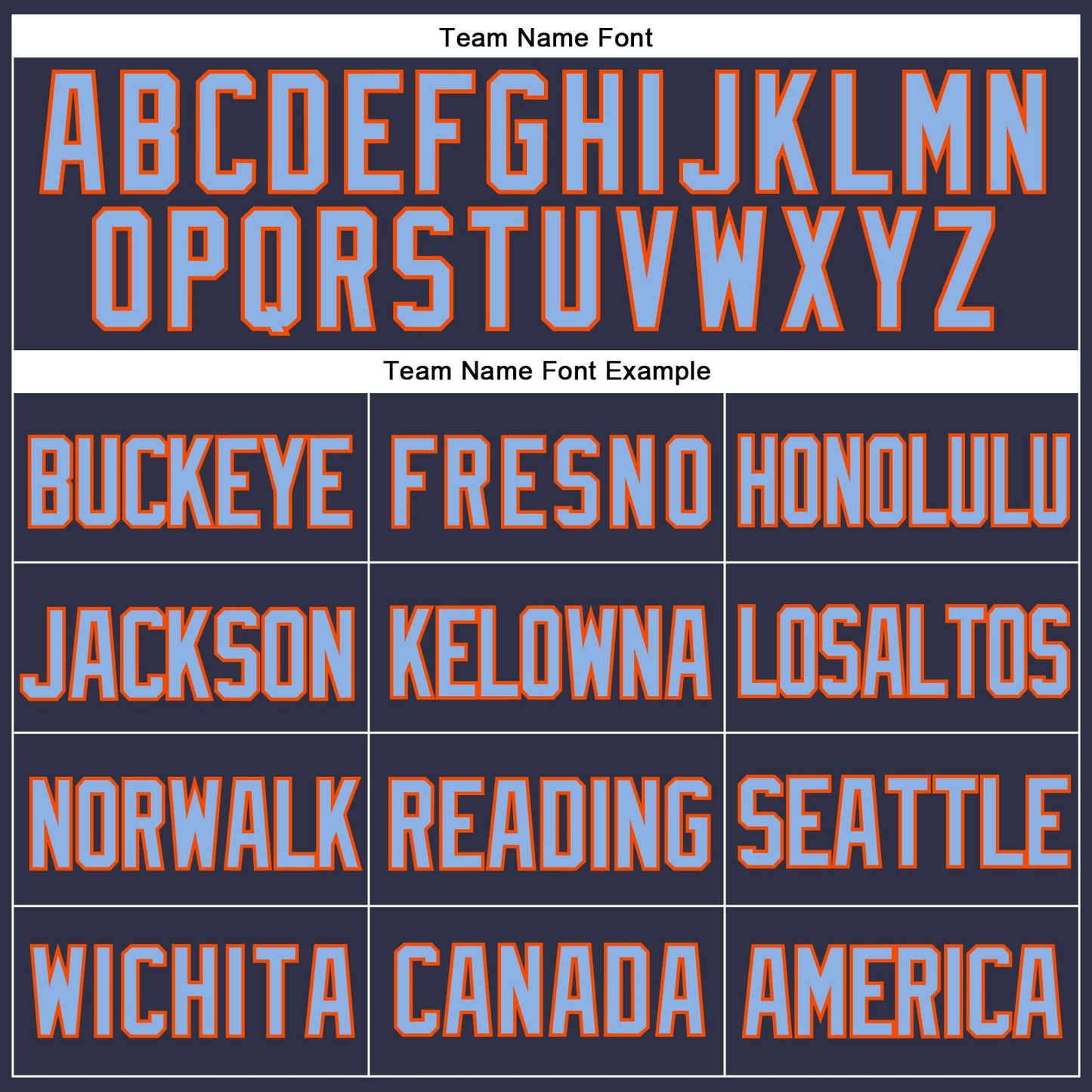 Custom Navy Light Blue-Orange Mesh Authentic Throwback Baseball Jersey view 4