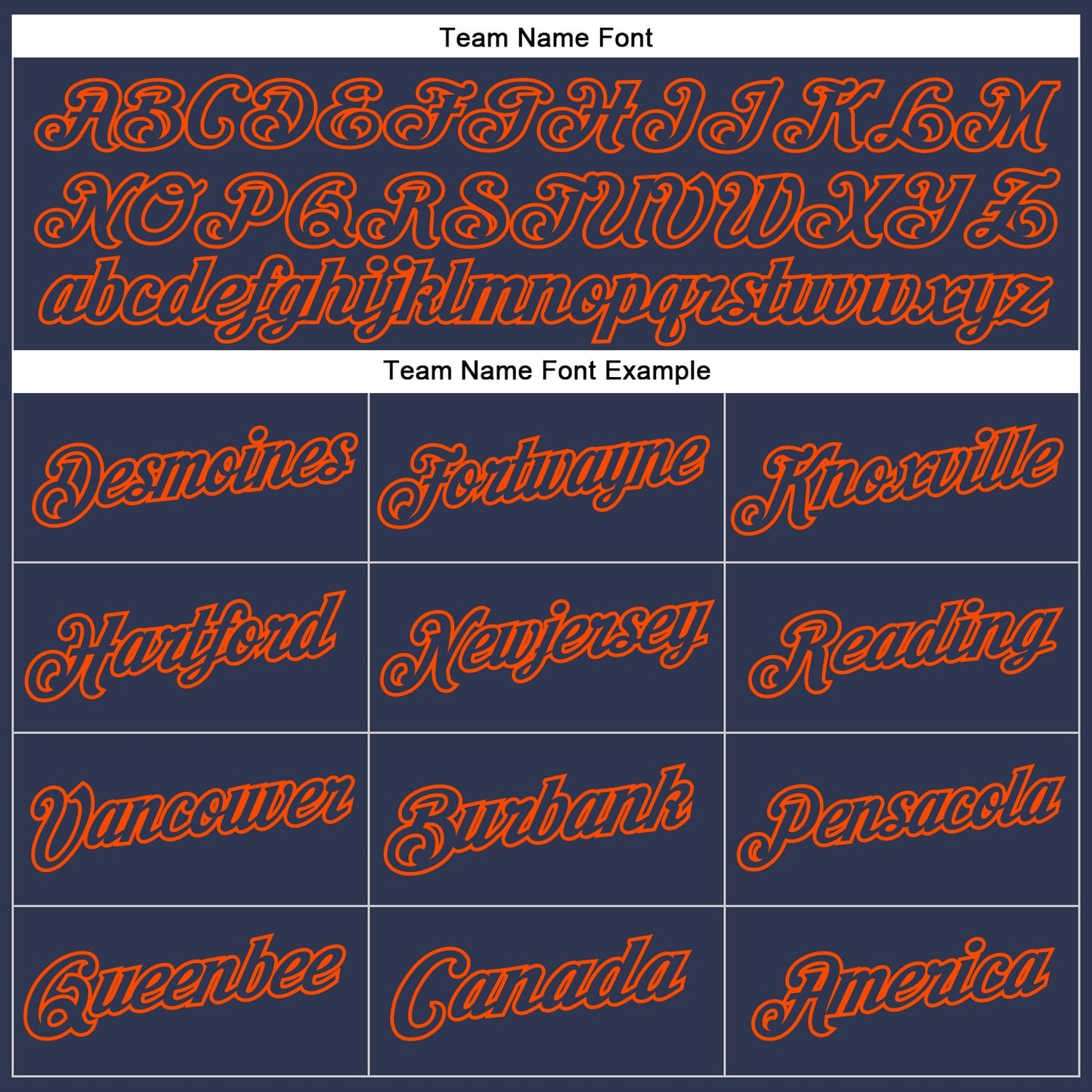 Custom Stitched Navy Orange Sports Pullover Sweatshirt Hoodie view 4
