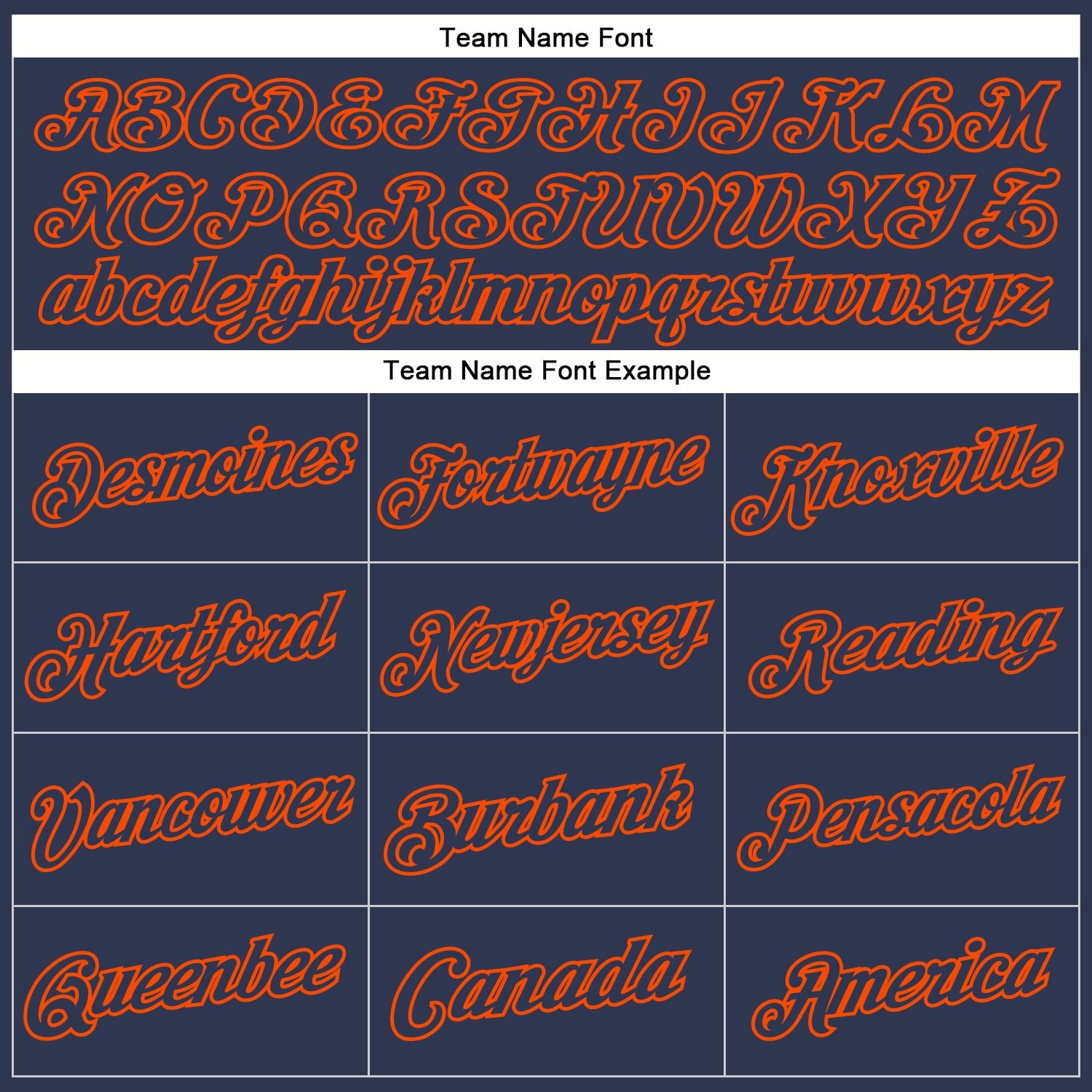 Custom Stitched Navy Orange Sports Pullover Sweatshirt Hoodie view 4