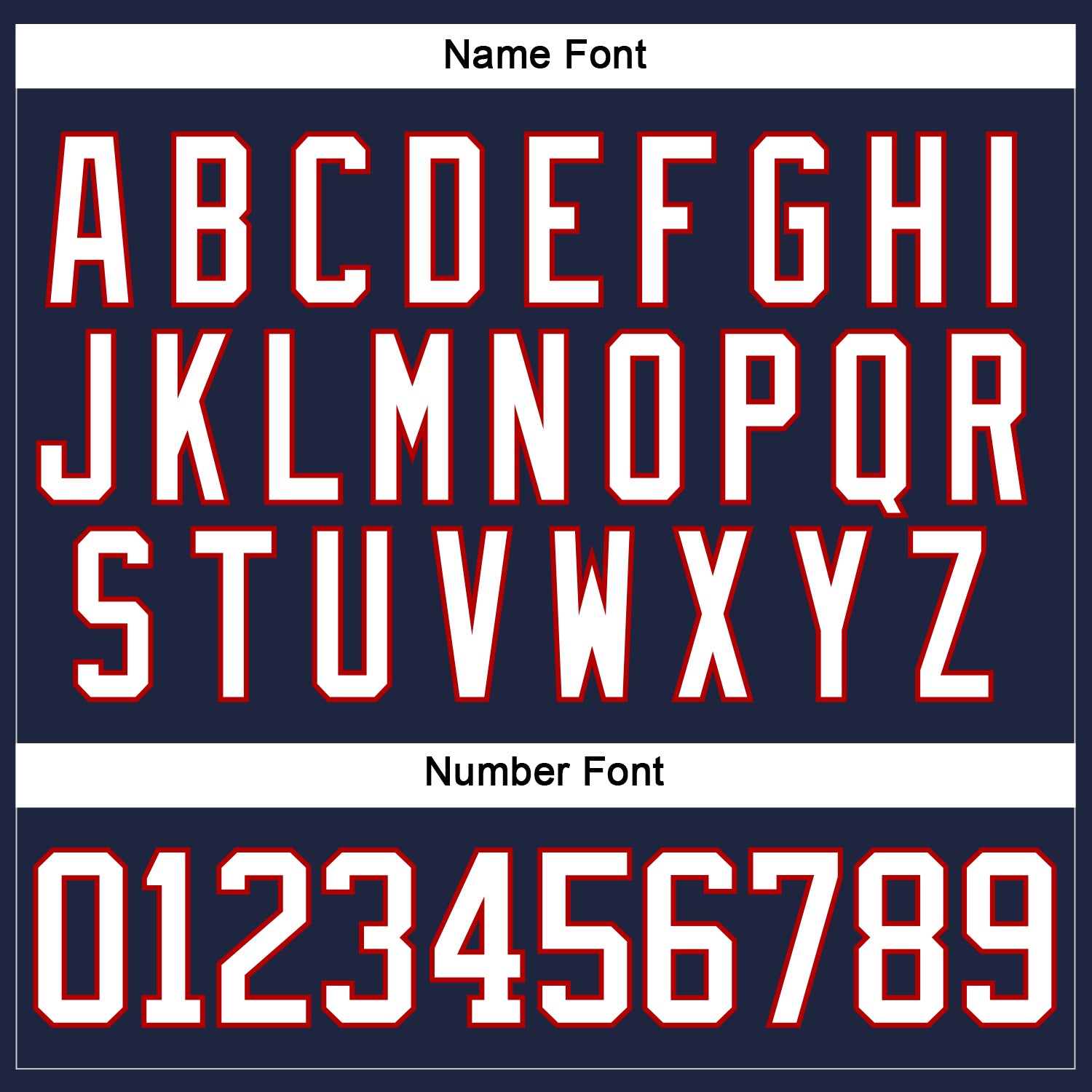Custom Navy White-Red Hockey Lace Neck Jersey view 5