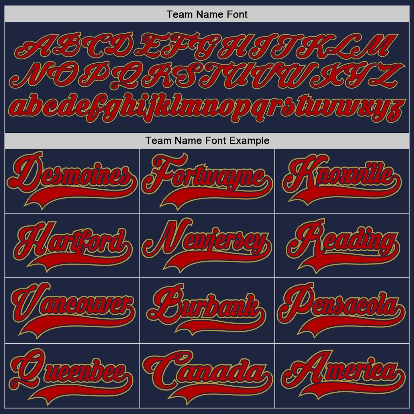 Custom Navy Red-Old Gold Hockey Lace Neck Jersey view 4