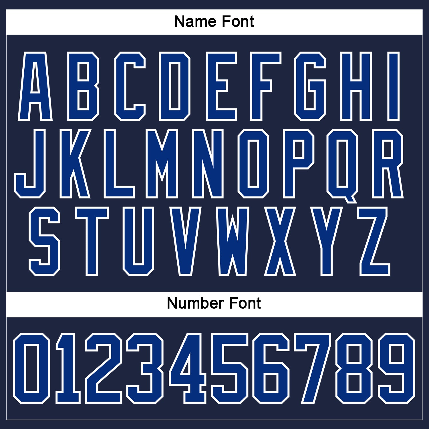 Custom Navy Royal-White Hockey Lace Neck Jersey view 5