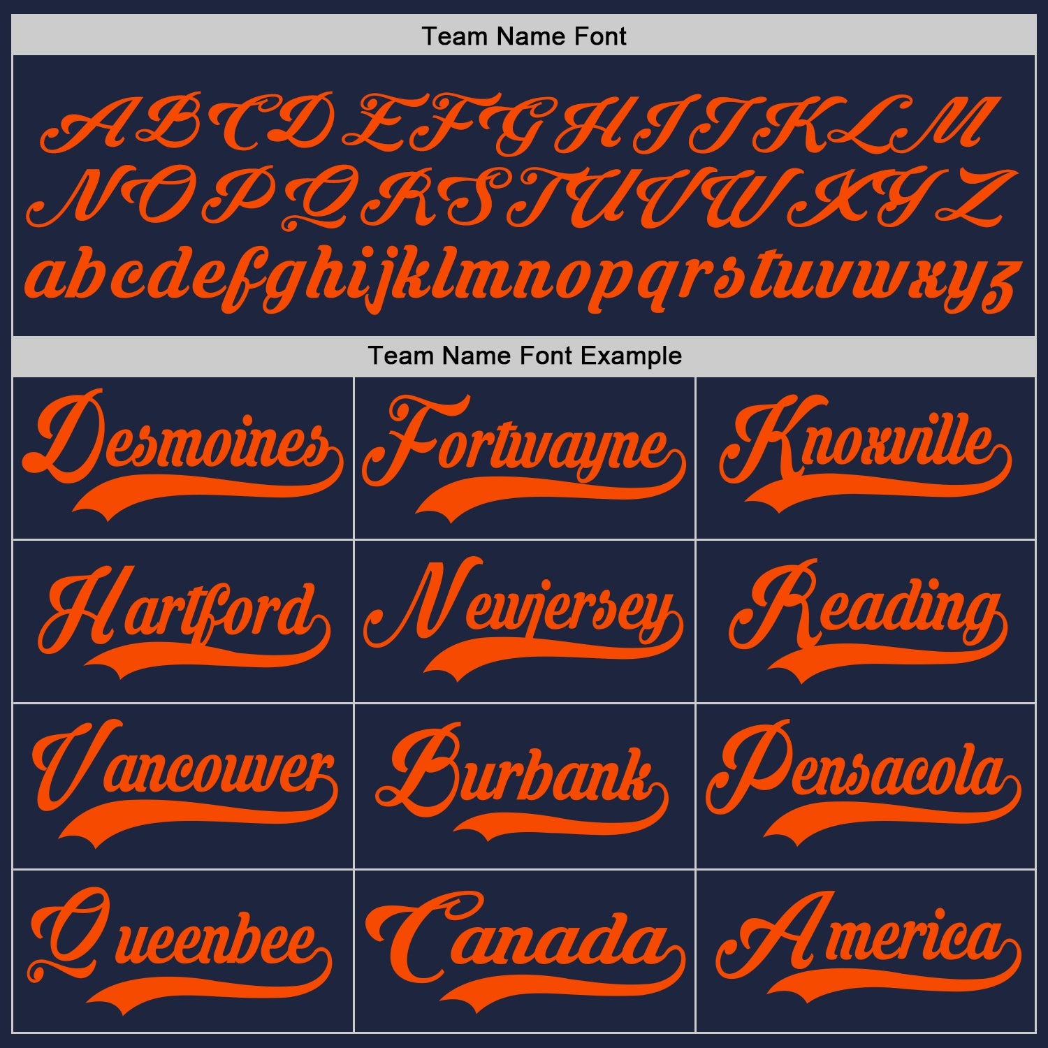 Custom Navy Orange Hockey Lace Neck Jersey view 4