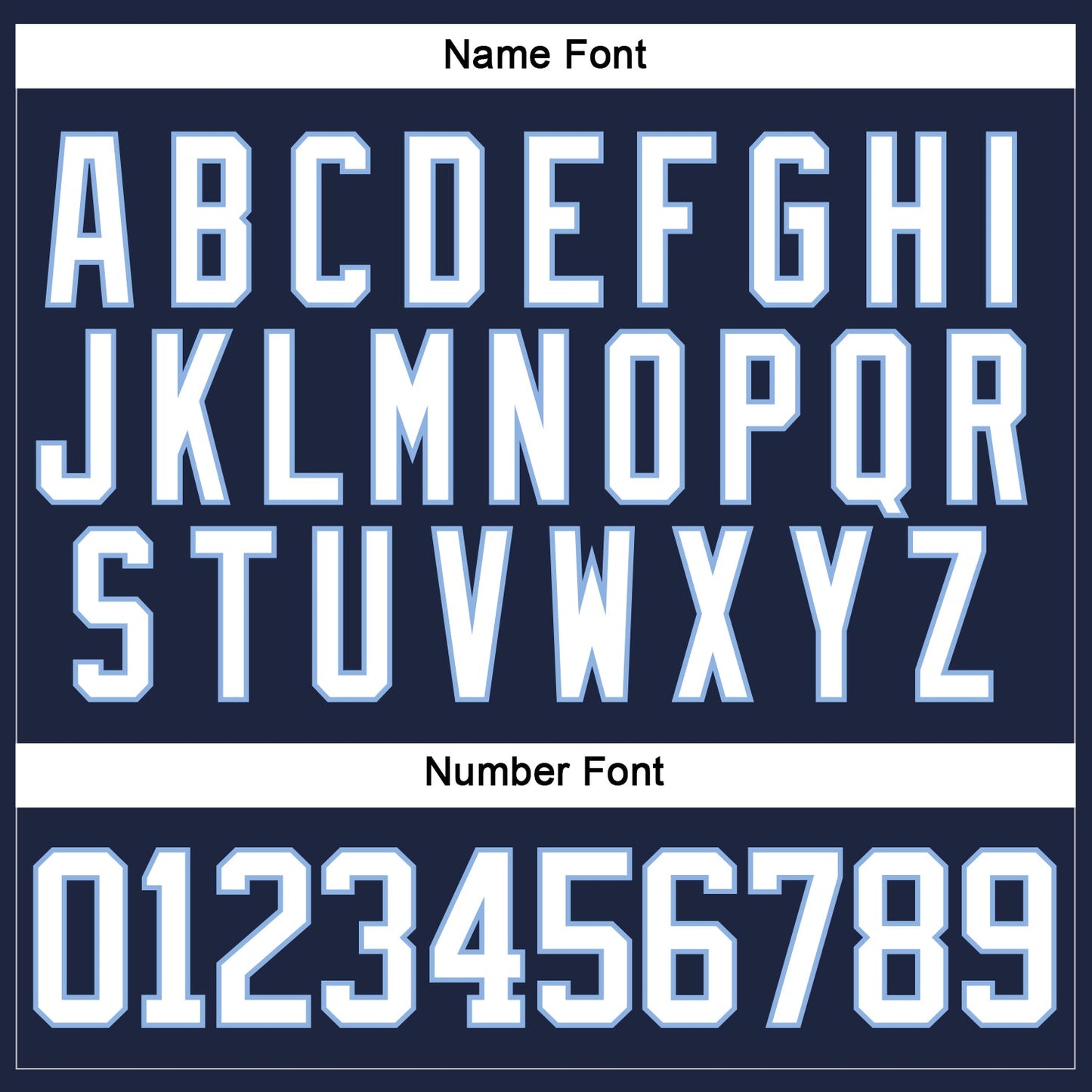 Custom Navy White-Light Blue Hockey Lace Neck Jersey view 5