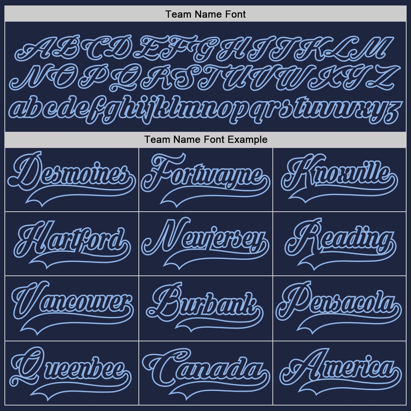 Custom Navy Light Blue Hockey Lace Neck Jersey view 4