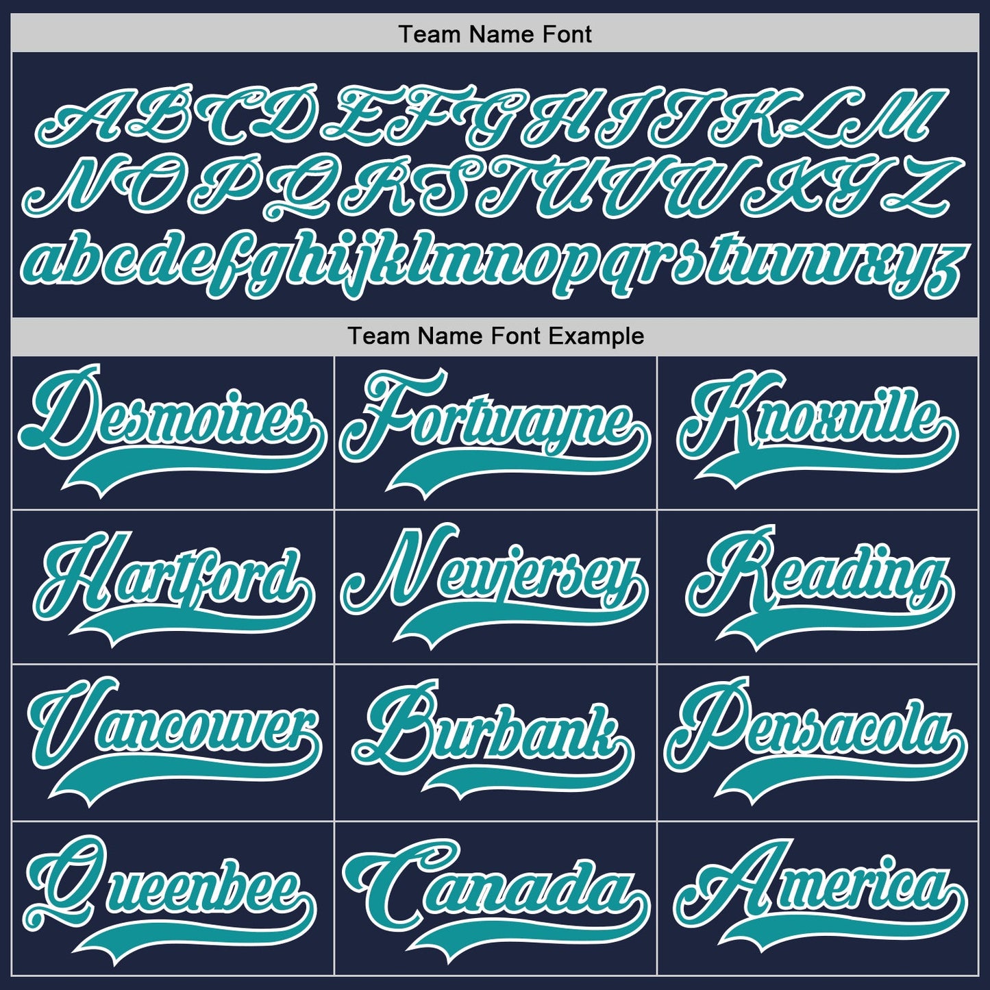 Custom Navy Teal-White Hockey Lace Neck Jersey view 4