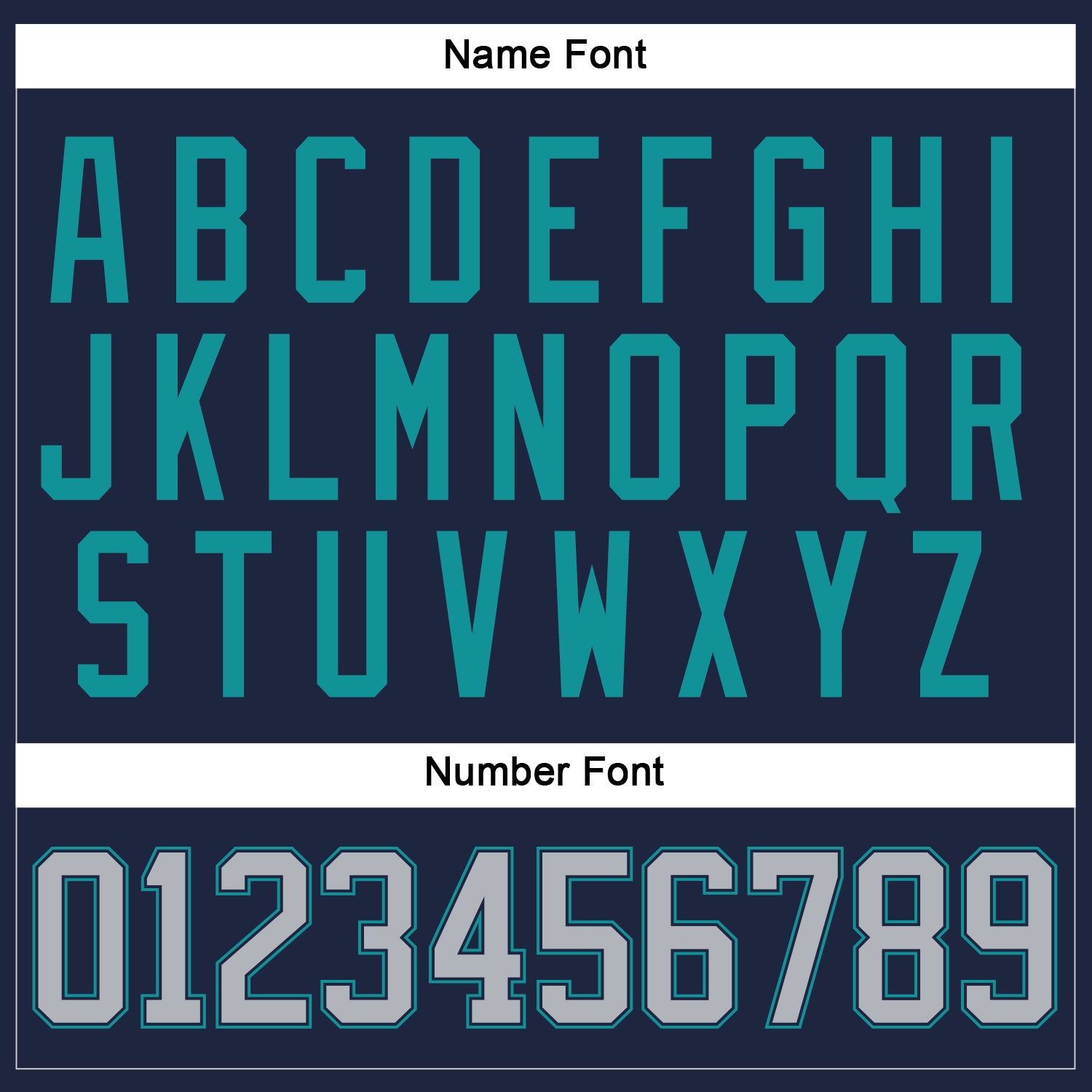 Custom Navy Gray-Teal Hockey Lace Neck Jersey view 5