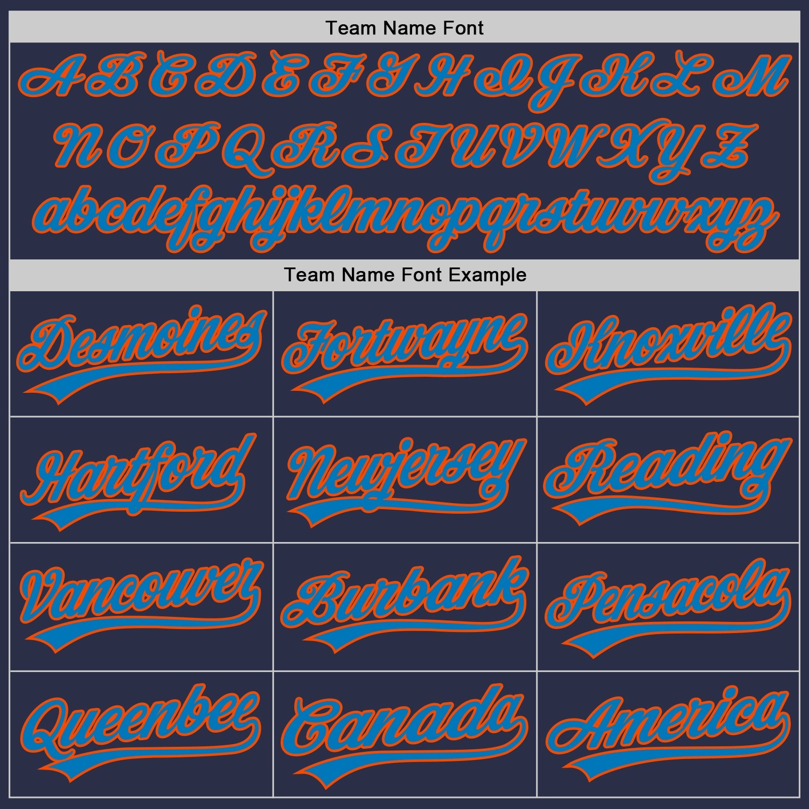 Custom Navy Blue-Orange Authentic Throwback Baseball Jersey view 4