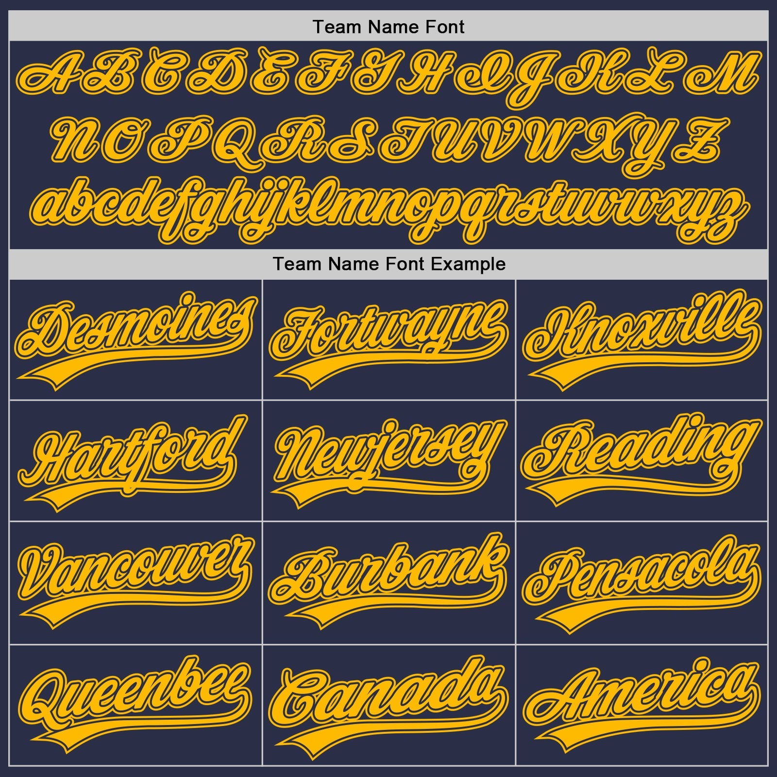 Custom Navy Gold Authentic Throwback Baseball Jersey view 4