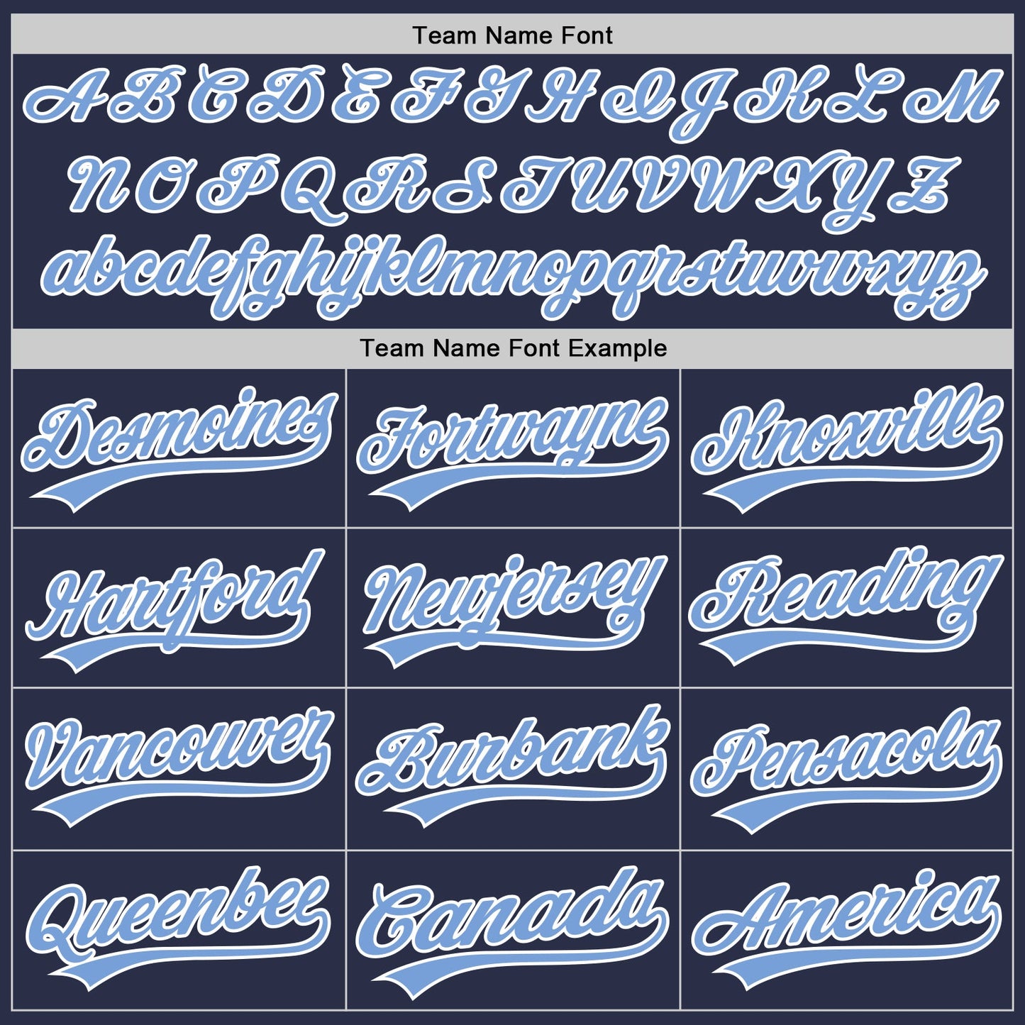 Custom Navy Light Blue-White Authentic Throwback Baseball Jersey view 4