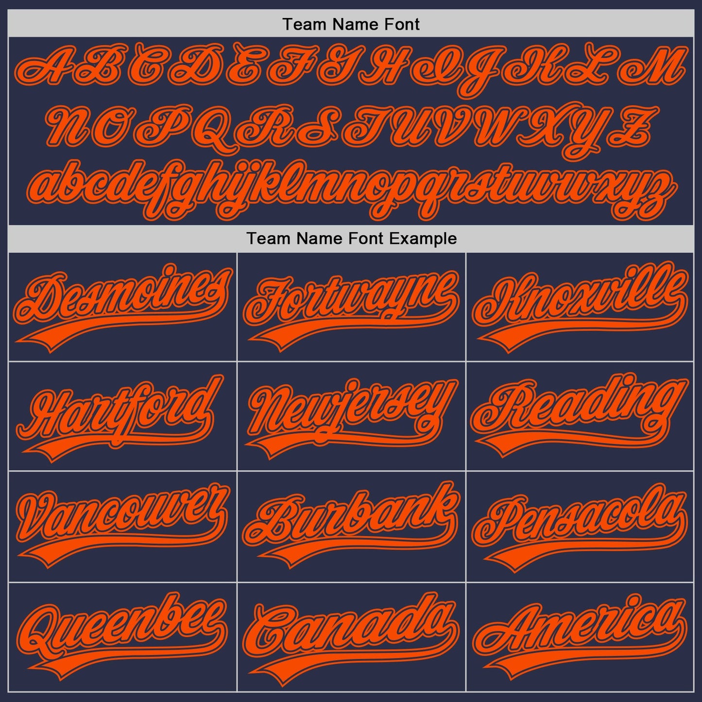 Custom Navy Orange Authentic Throwback Baseball Jersey view 4