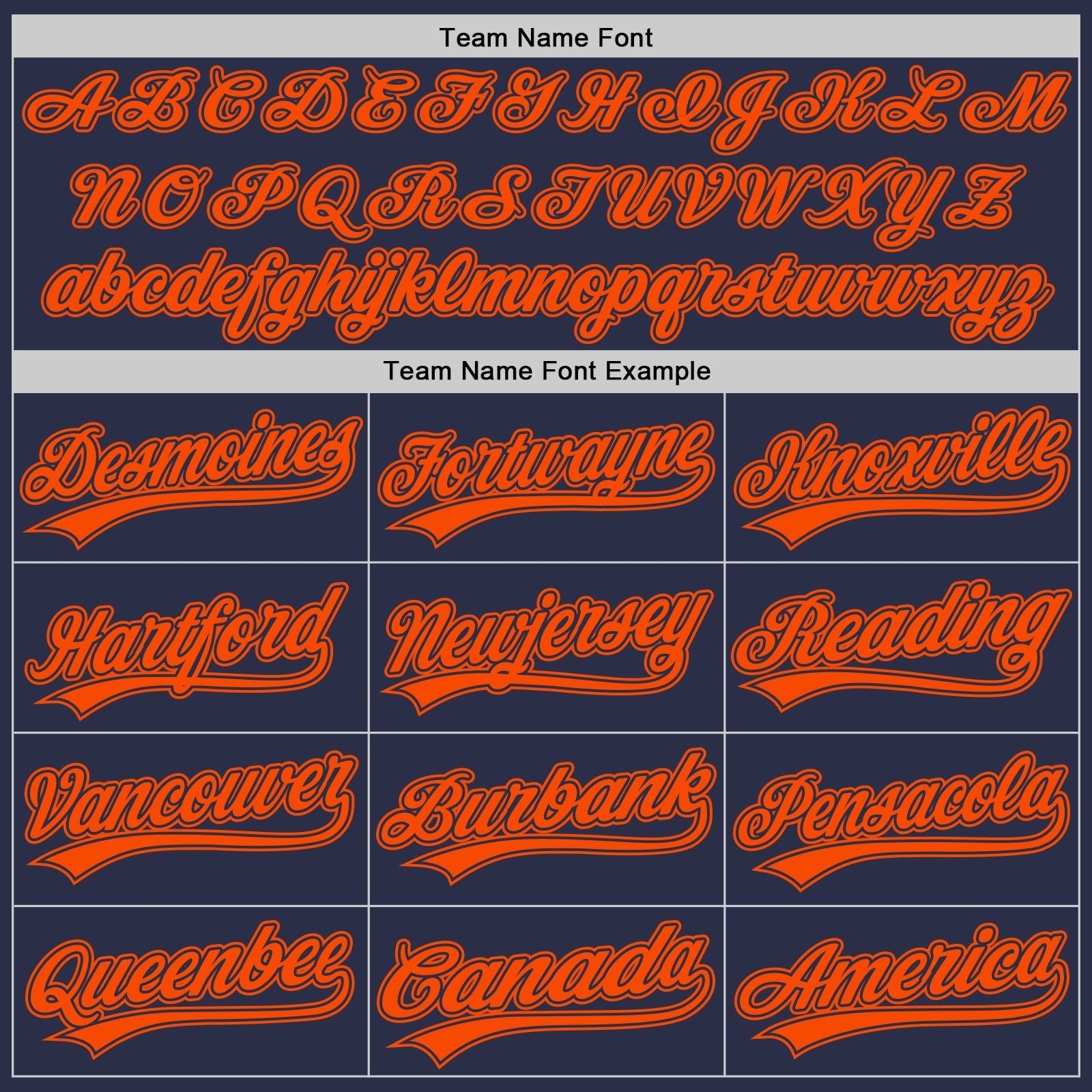 Custom Navy Orange Authentic Throwback Baseball Jersey view 4