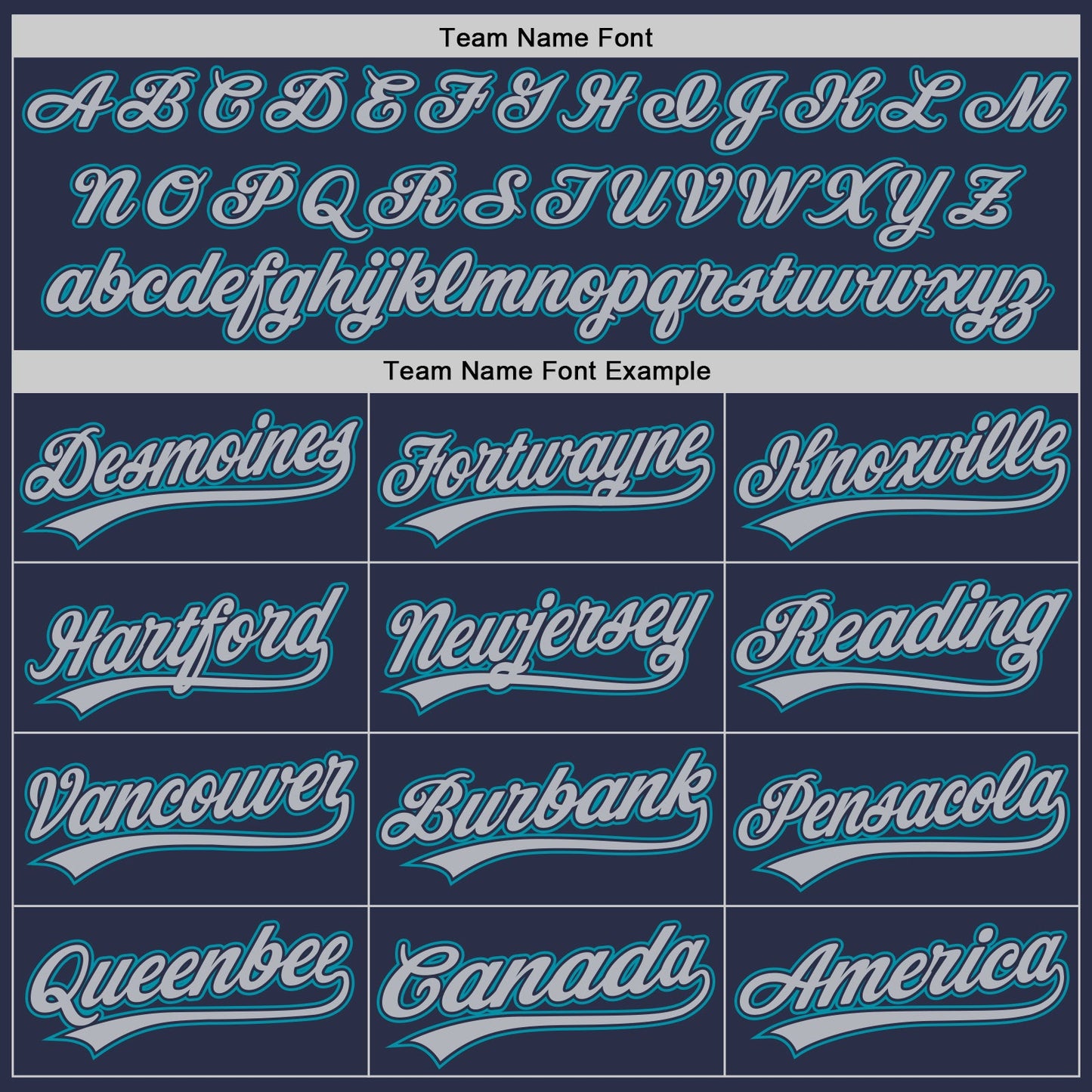 Custom Navy Gray-Teal Authentic Throwback Baseball Jersey view 4