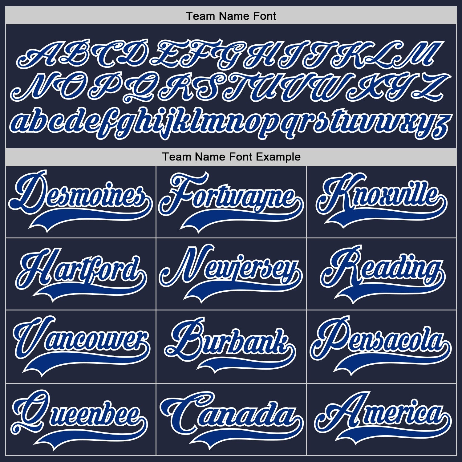 Custom Navy Royal-White Hockey Jersey view 4