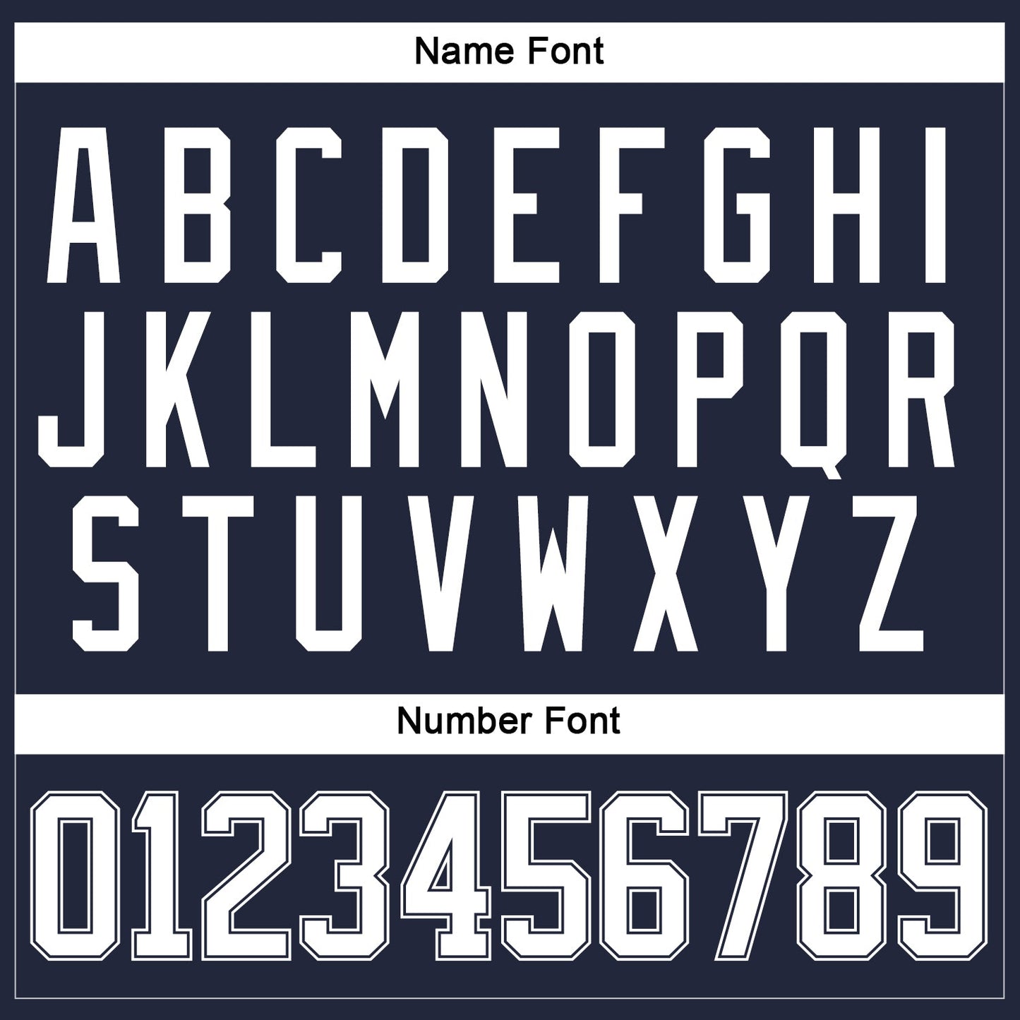Custom Navy White Hockey Jersey view 5