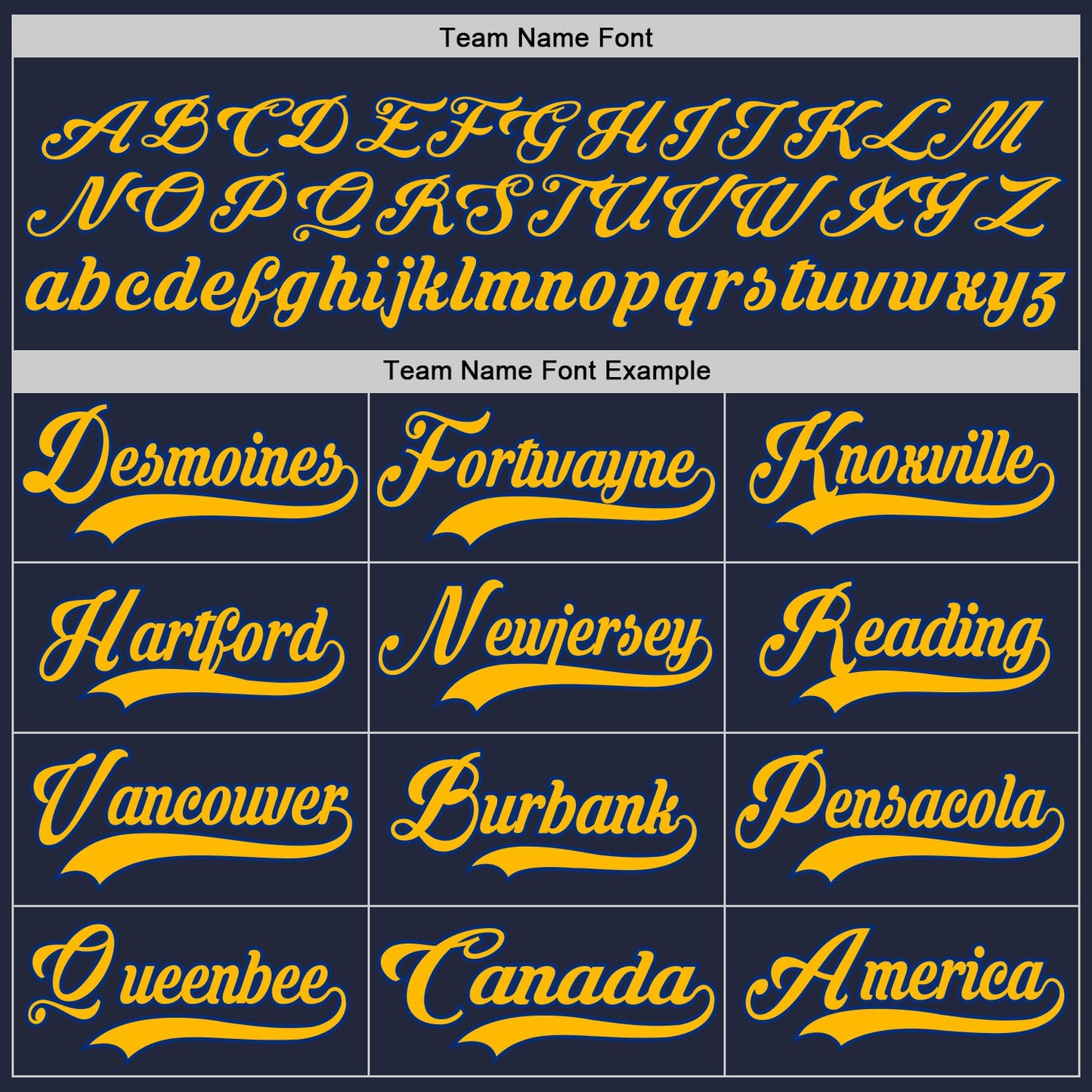 Custom Navy Gold-Royal Hockey Jersey view 4