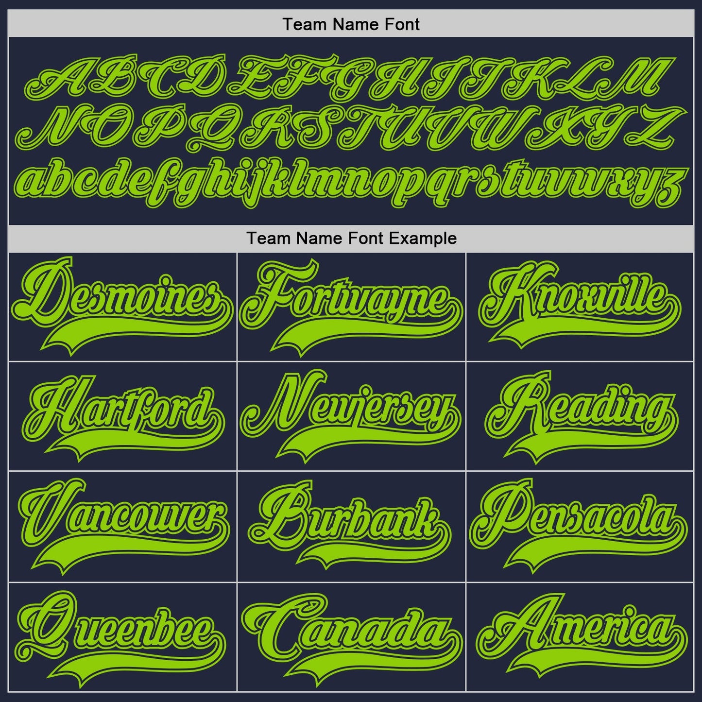 Custom Navy Neon Green Hockey Jersey view 4