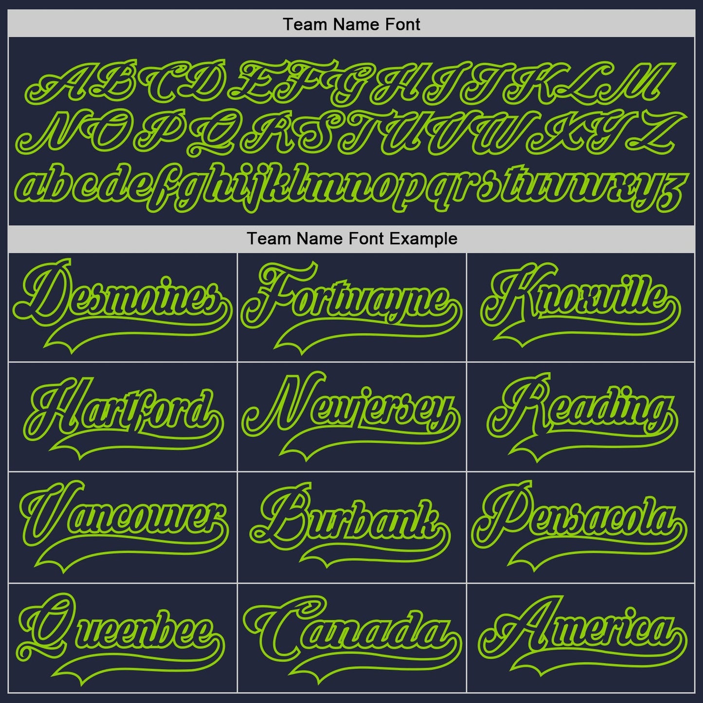 Custom Navy Neon Green Hockey Jersey view 4