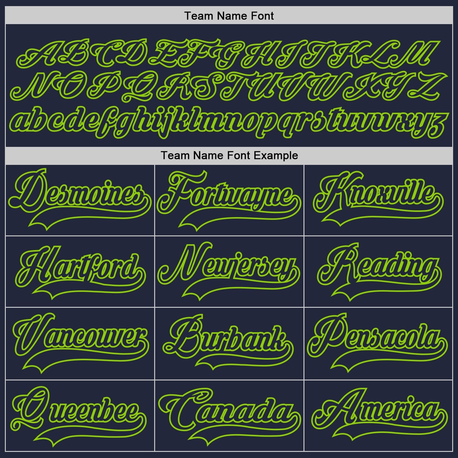 Custom Navy Neon Green Hockey Jersey view 4