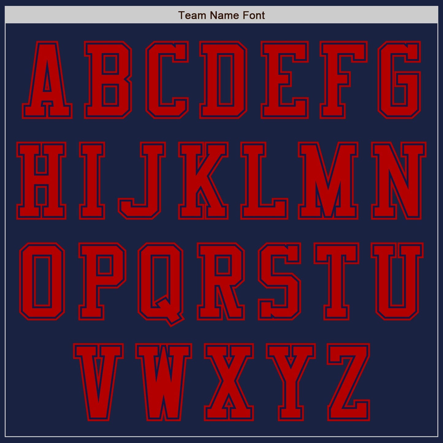 Custom Navy Red Authentic Baseball Jersey view 7